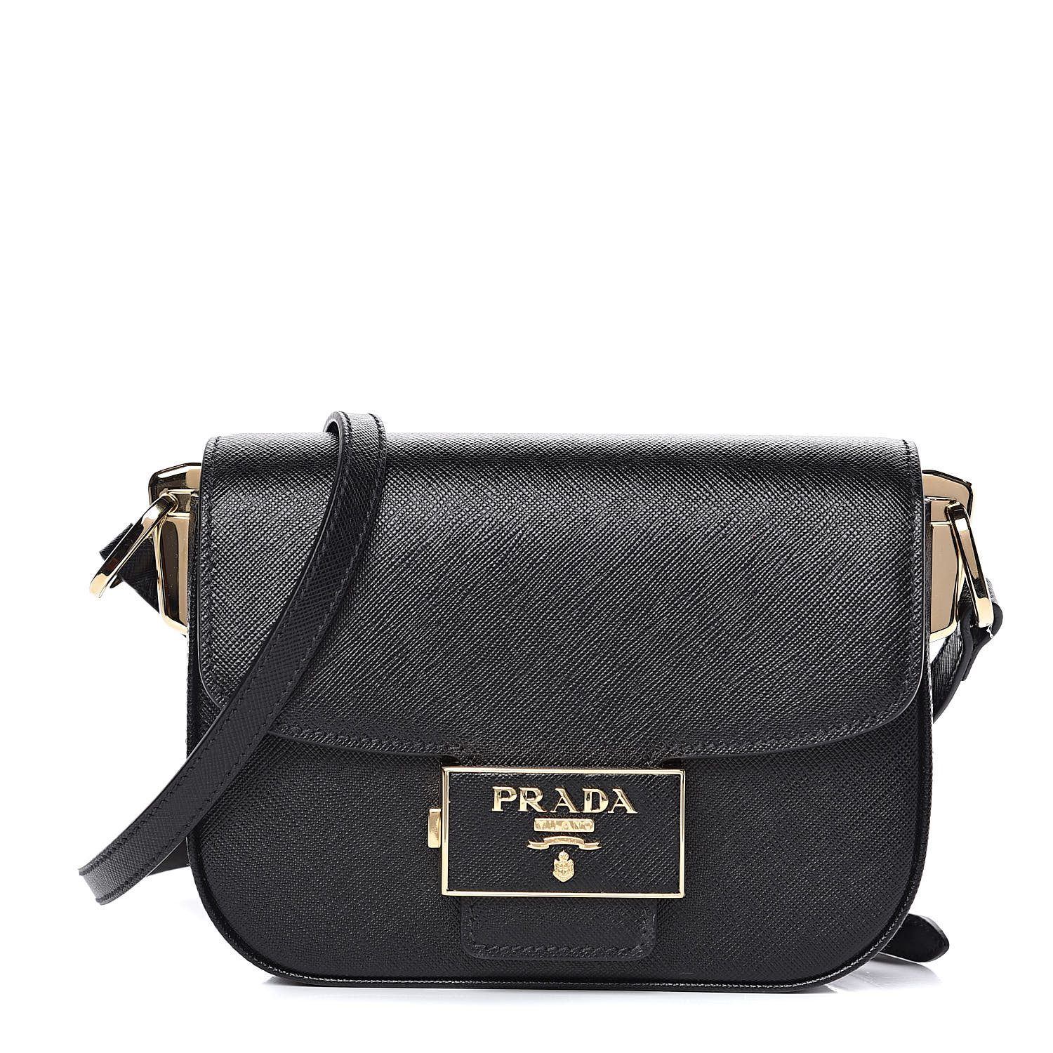 prada saffiano flap bag