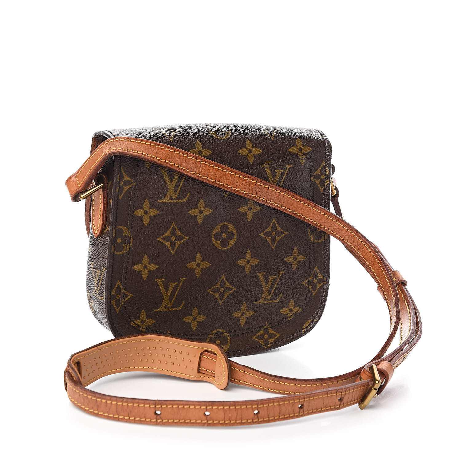 Louis Vuitton, Bags, Authentic Louis Vuitton Saint Cloud Pm Vintage  Leather Crossbody Bag