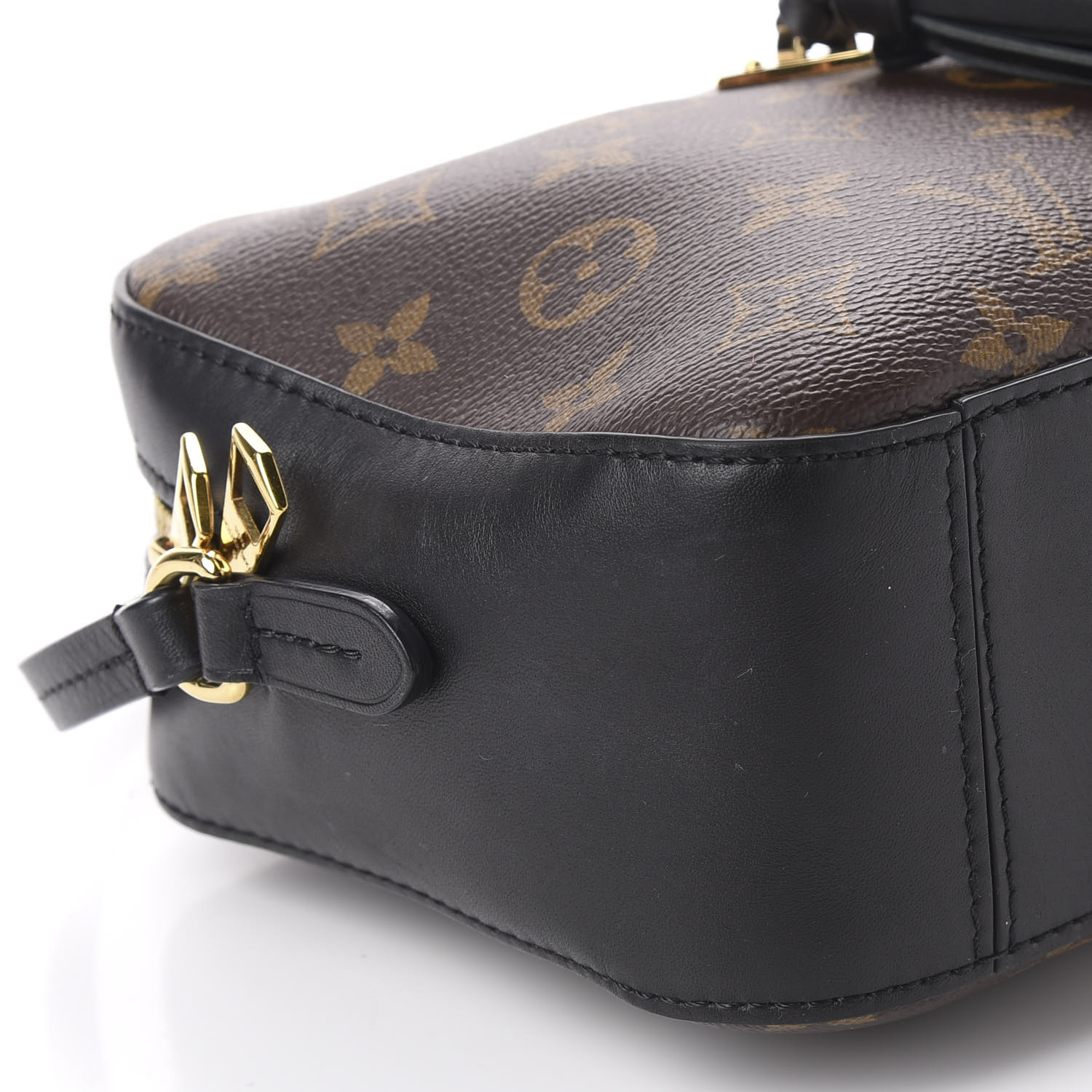 louis vuitton monogram saintonge black