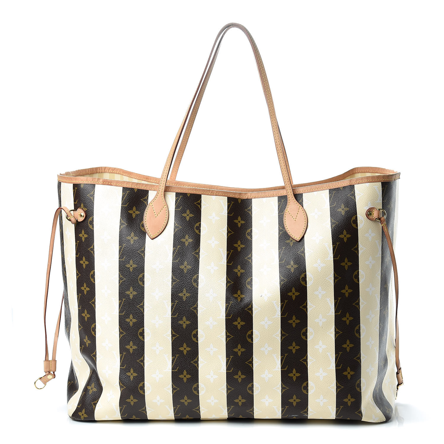 monogram rayures neverfull