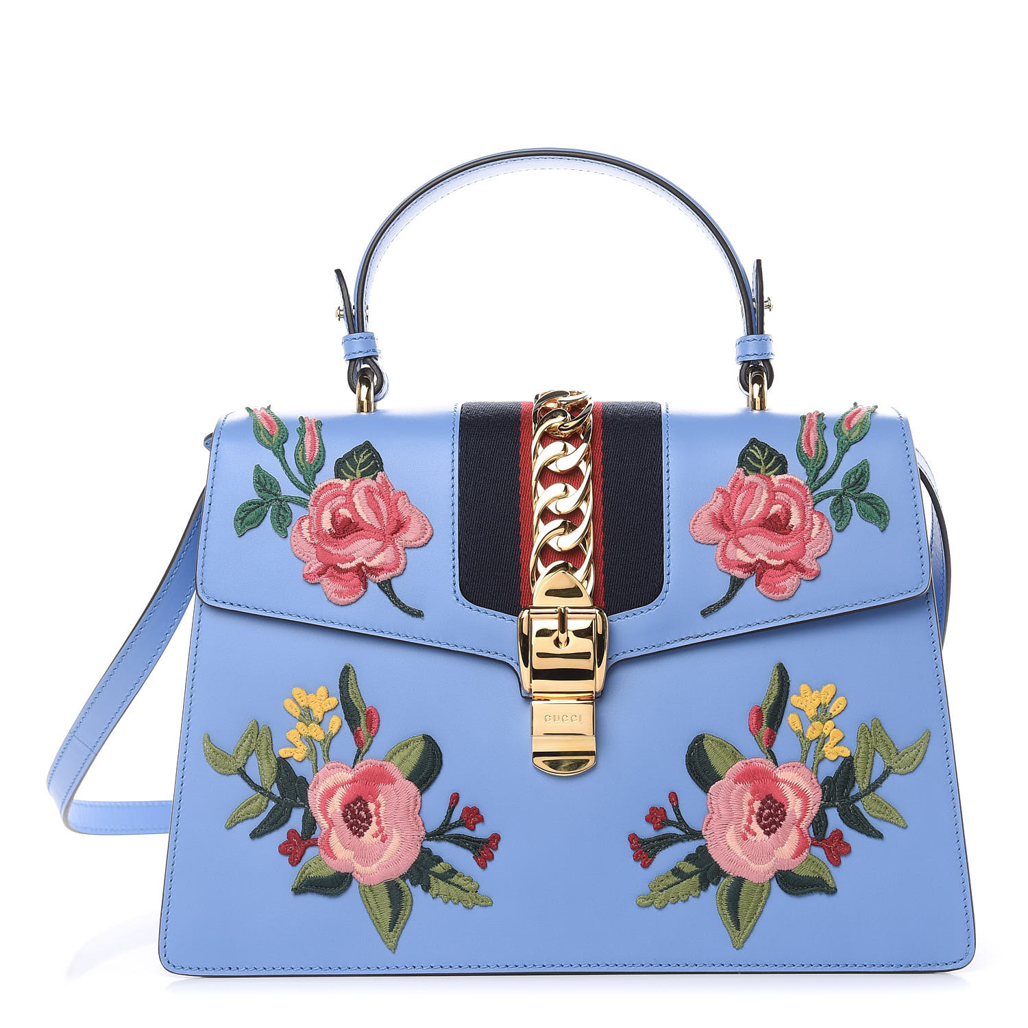 light blue gucci bag