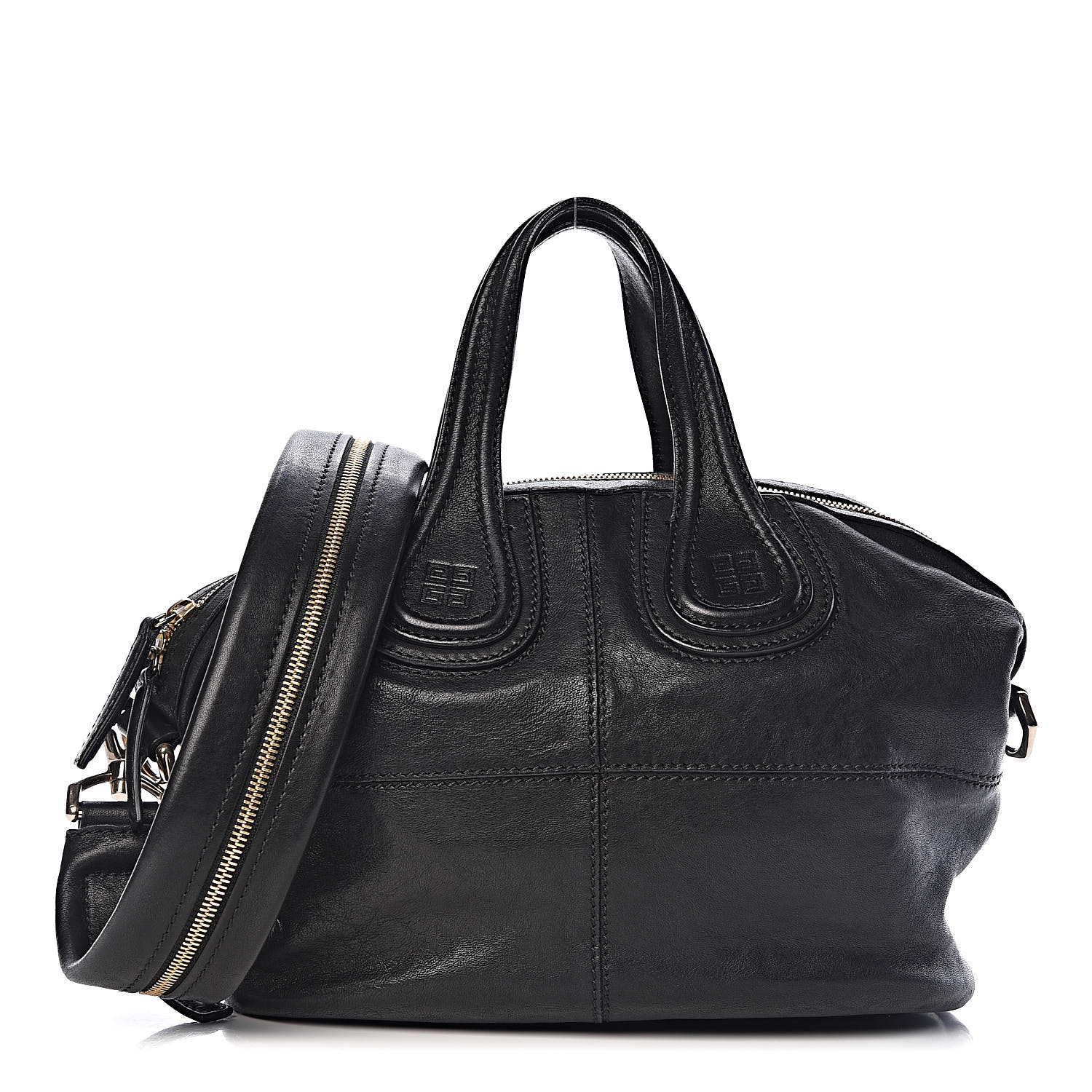 GIVENCHY Lambskin Small Nightingale Black 444441