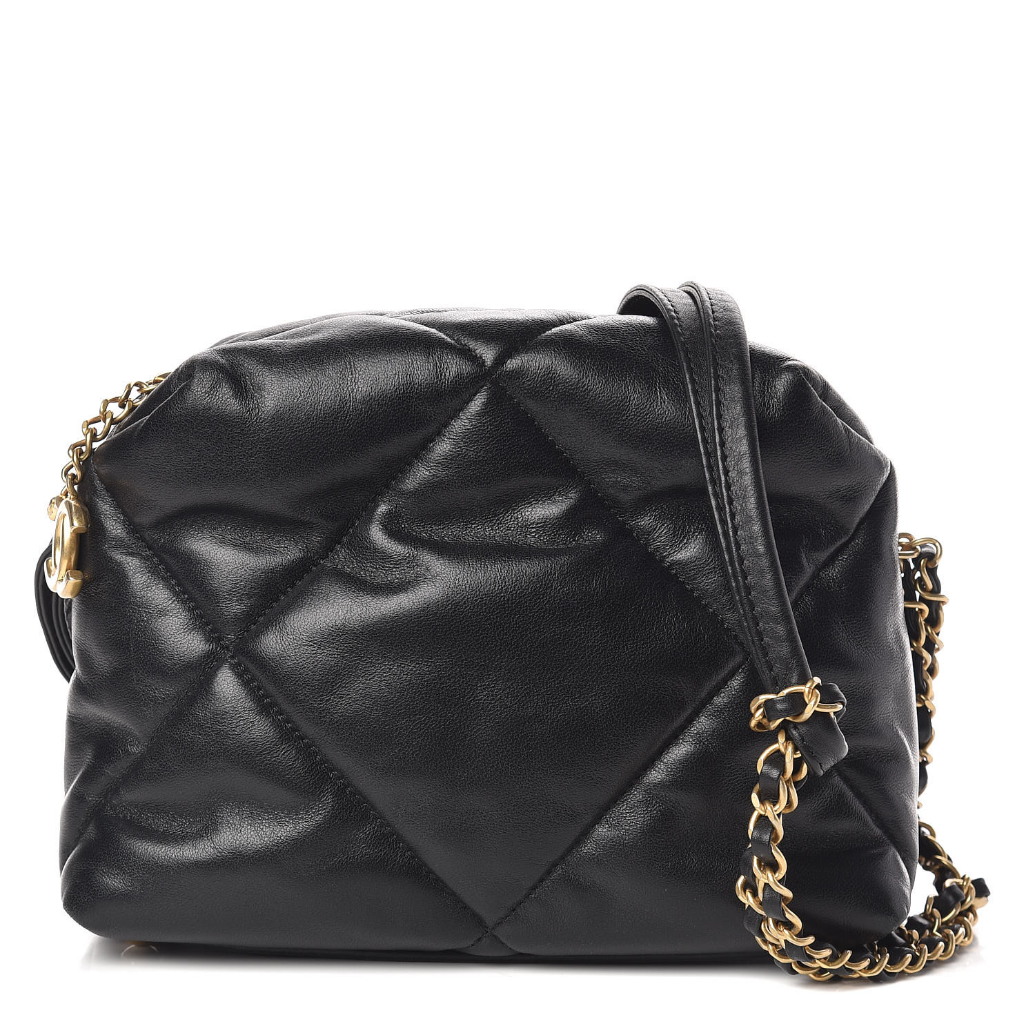 chanel quilted bowler bag