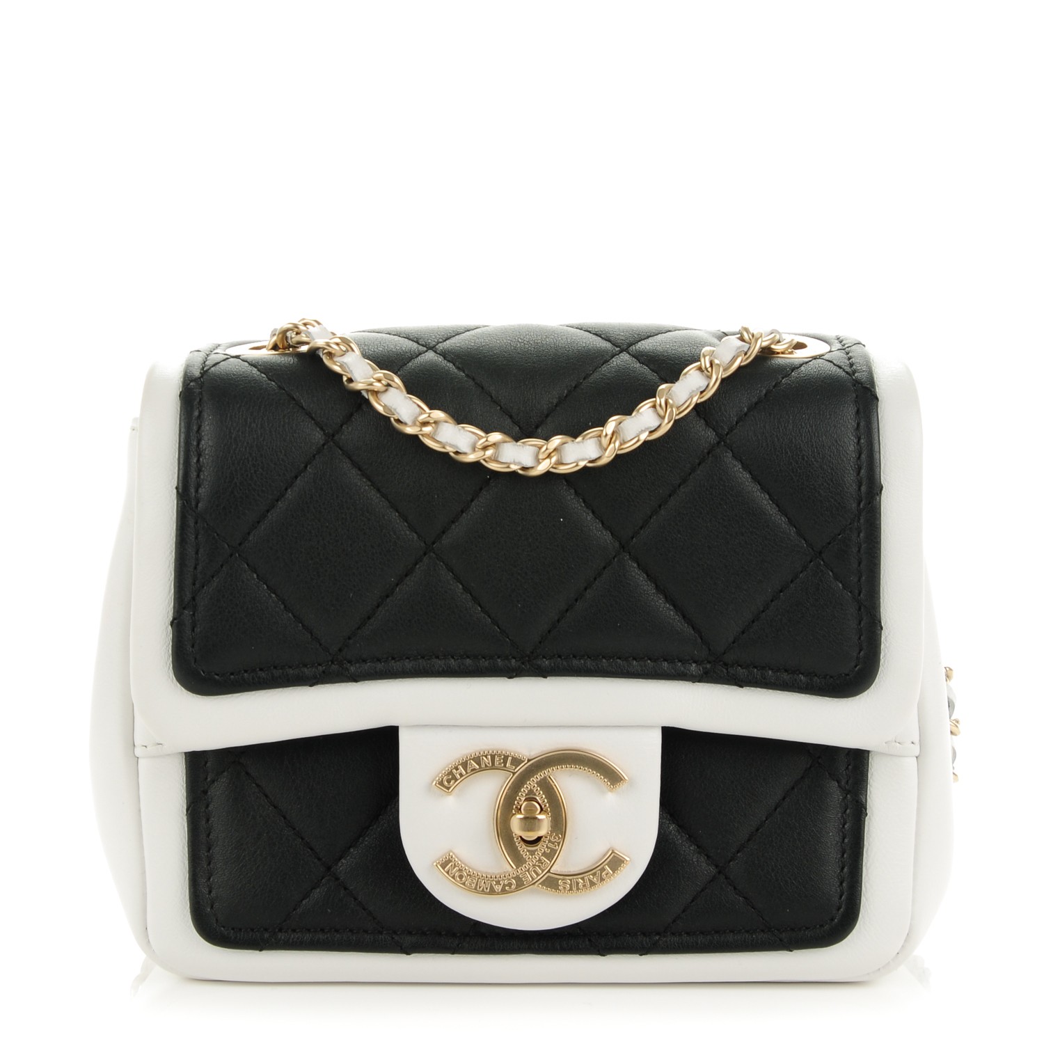 chanel mini flap bag black