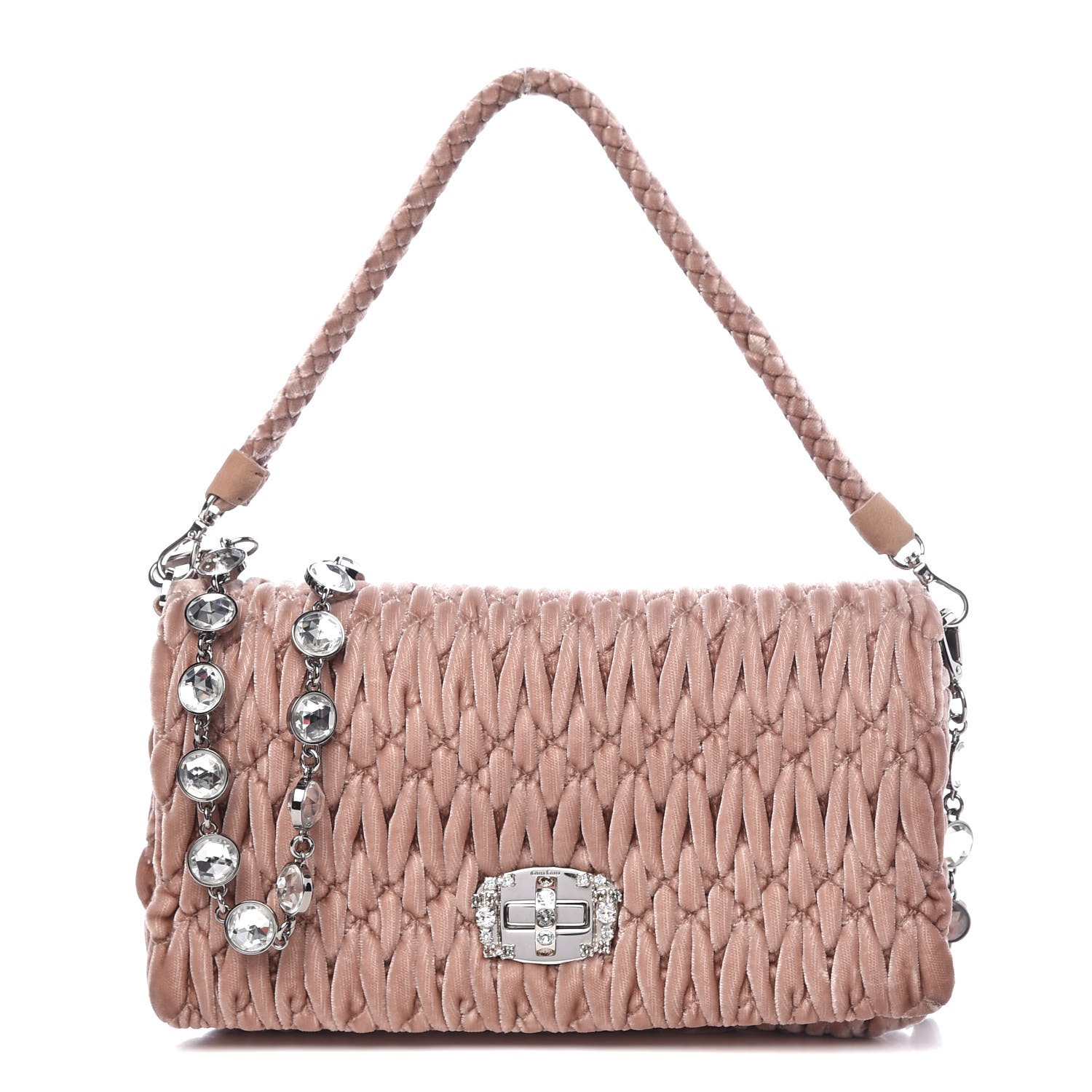 miu miu chain shoulder bag