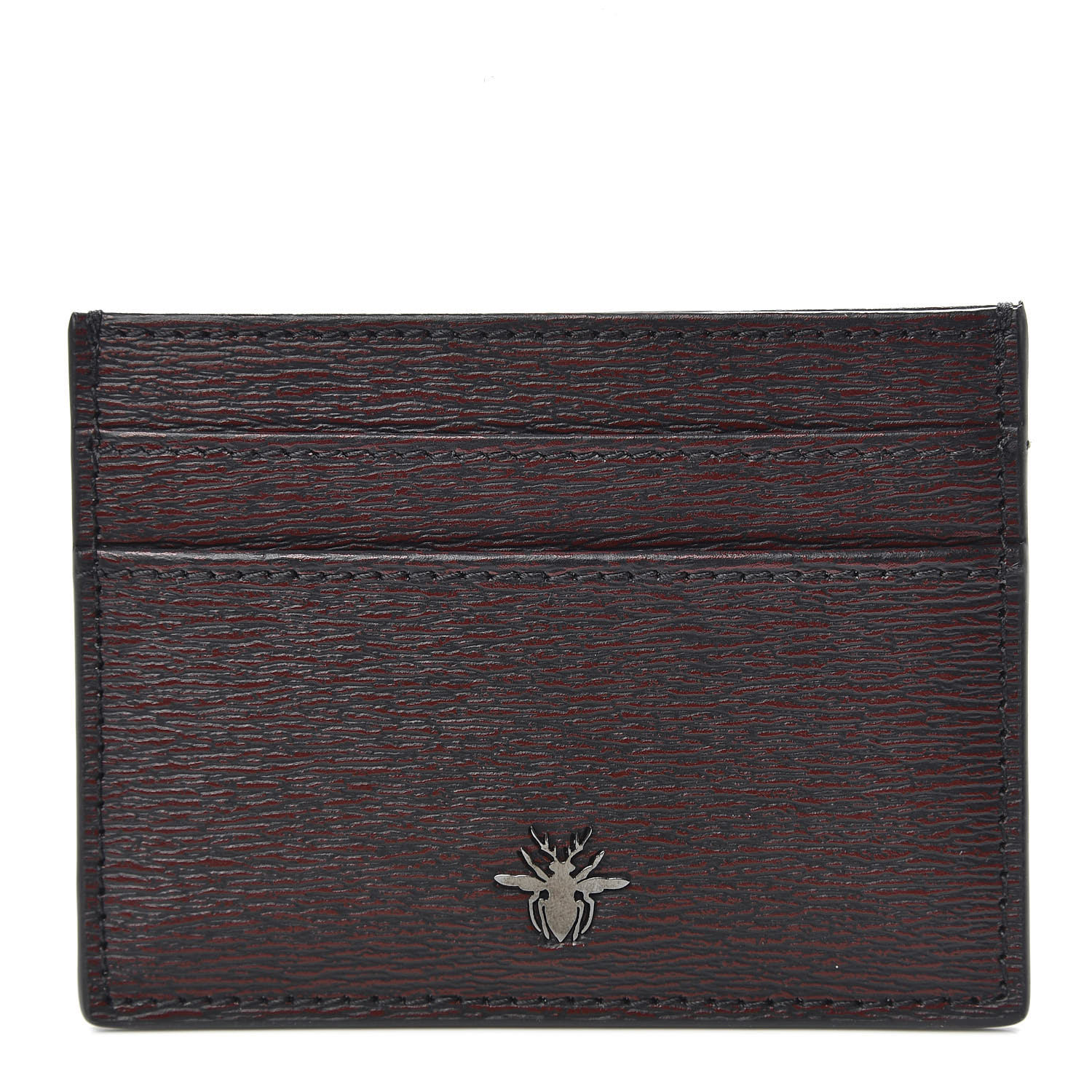 diorama calfskin card holder