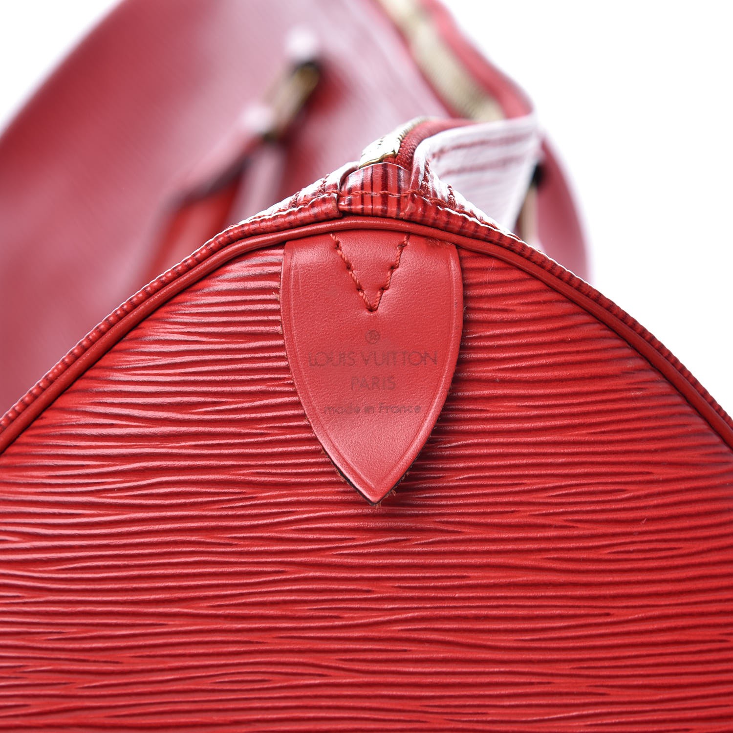 Louis Vuitton Epi Keepall 50 Boston Bag Red M42967 LV Auth jk237