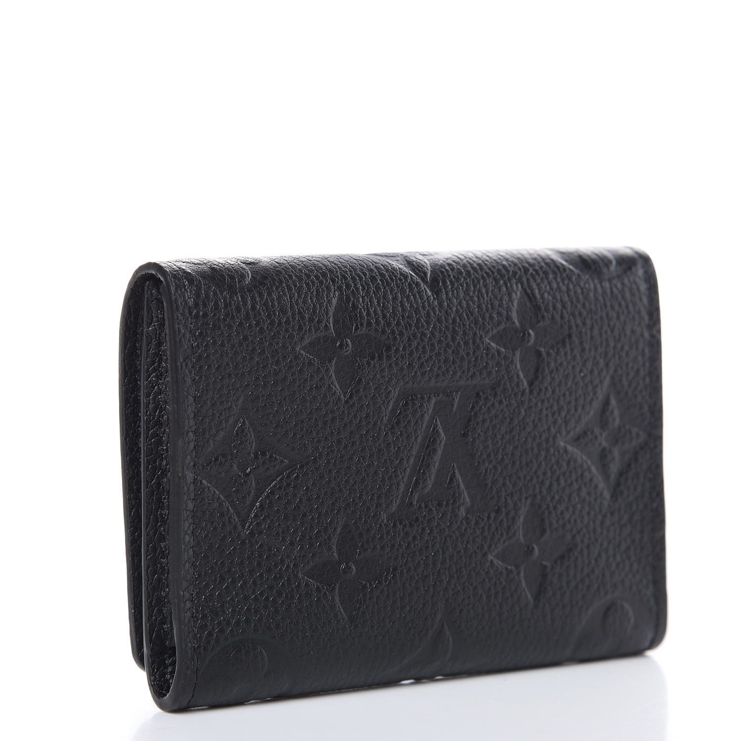 Business Card Holder Monogram Empreinte Leather - Small Leather