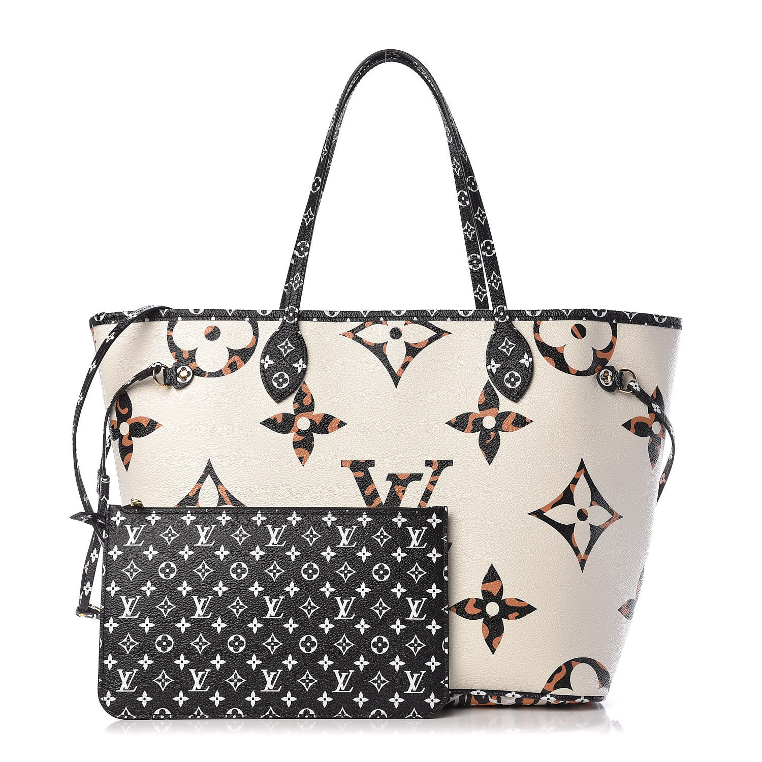 louis vuitton animal print neverfull