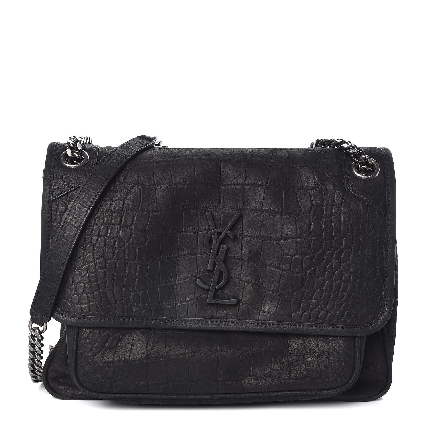 ysl niki crocodile