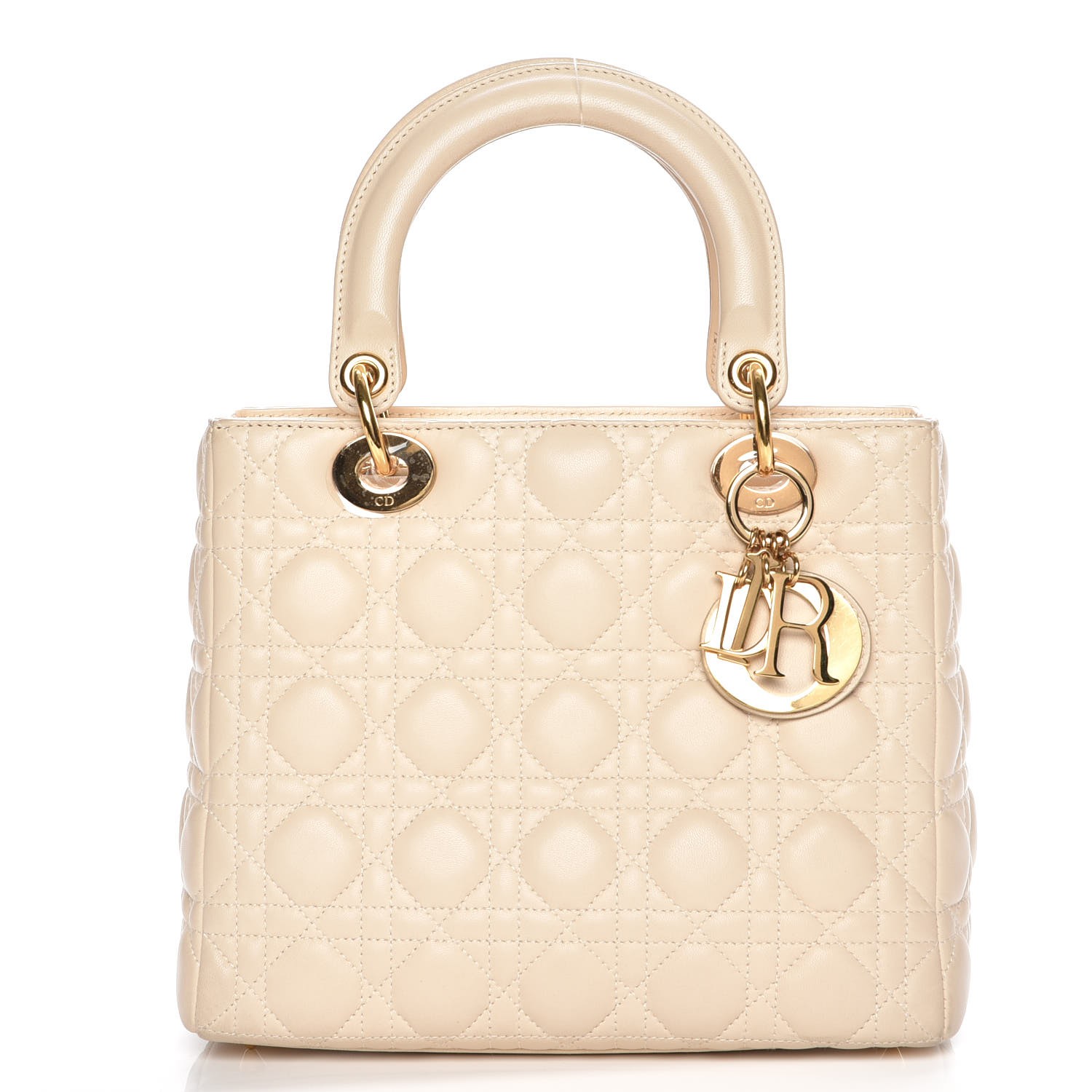 lady dior medium beige