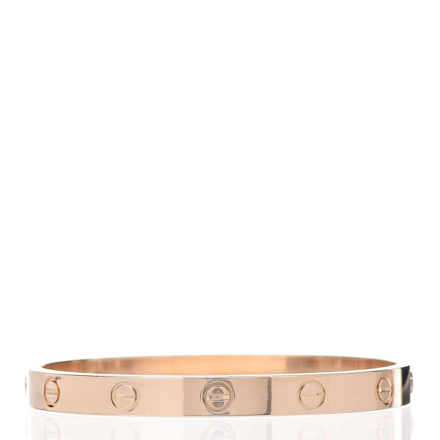 Cartier 18k Yellow Gold Love Bracelet 16 Fashionphile