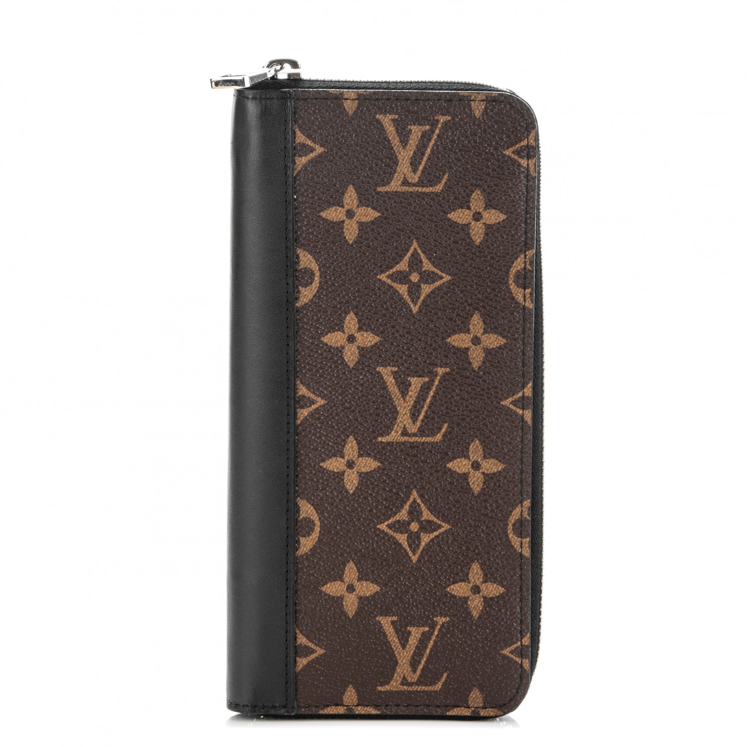 Louis Vuitton Monogram Macassar Vertical Zippy Wallet 180470 2428