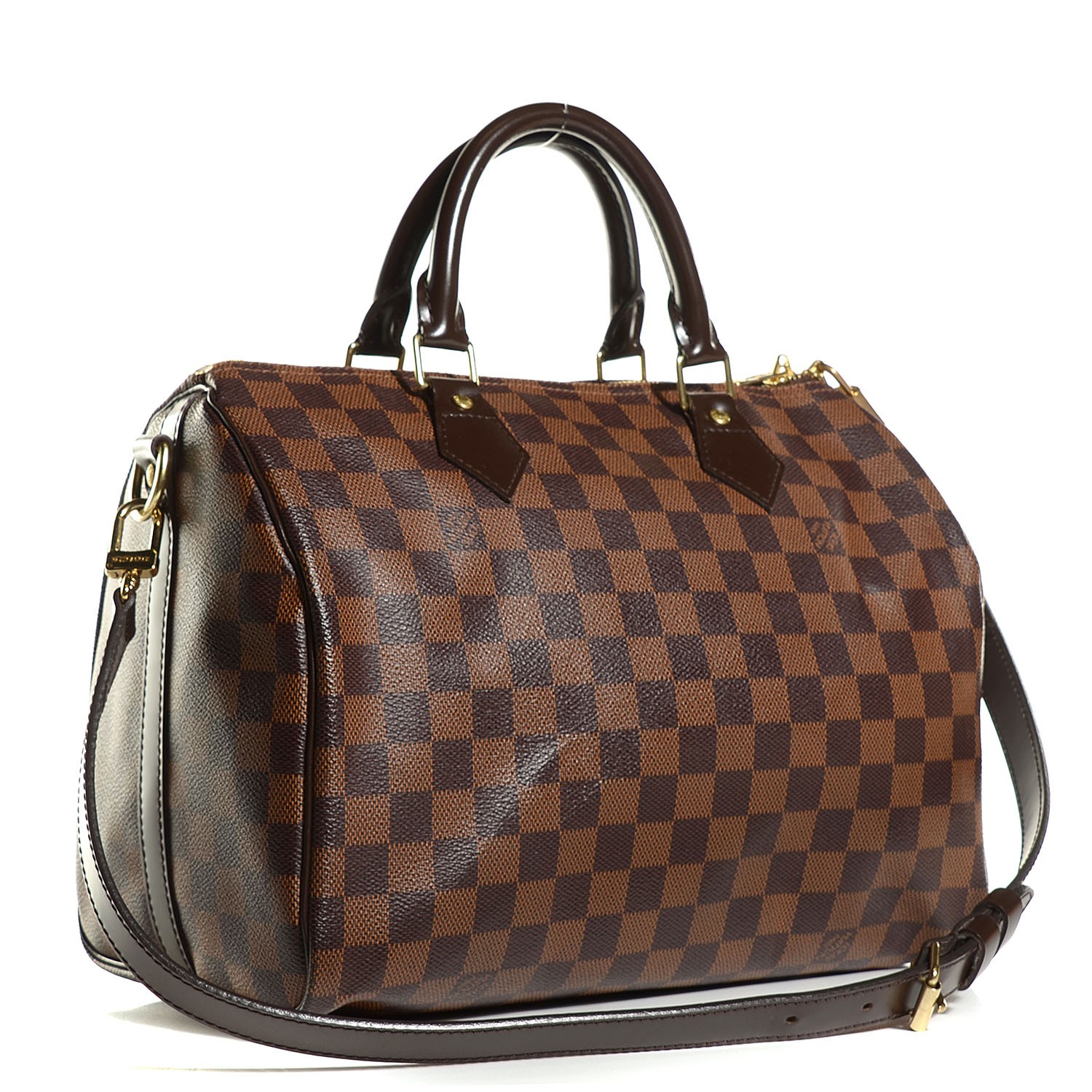 LOUIS VUITTON Damier Ebene Speedy Bandouliere 30 106640