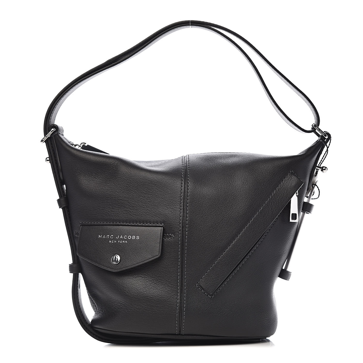 marc jacobs textured leather shoulder bag