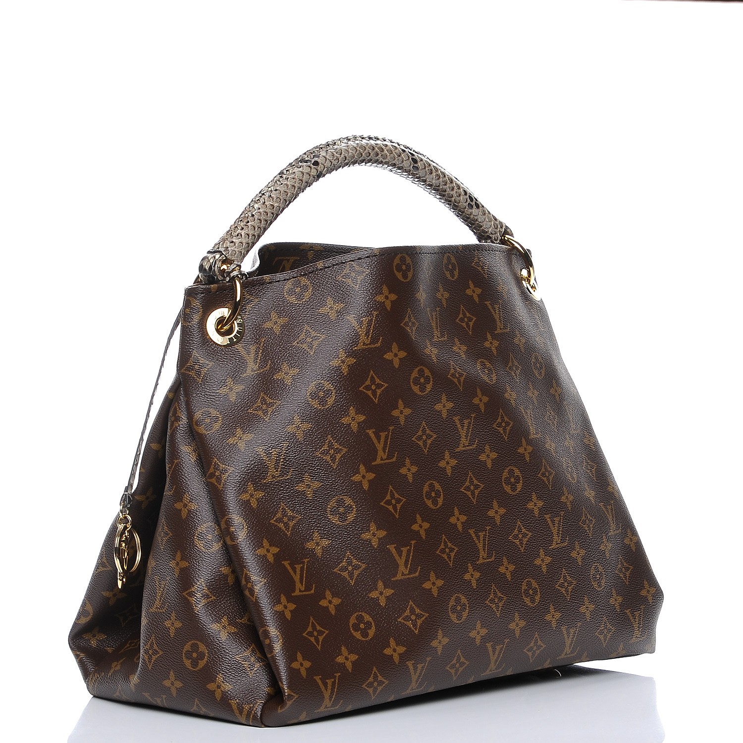 LOUIS VUITTON Monogram Python Artsy MM 207927