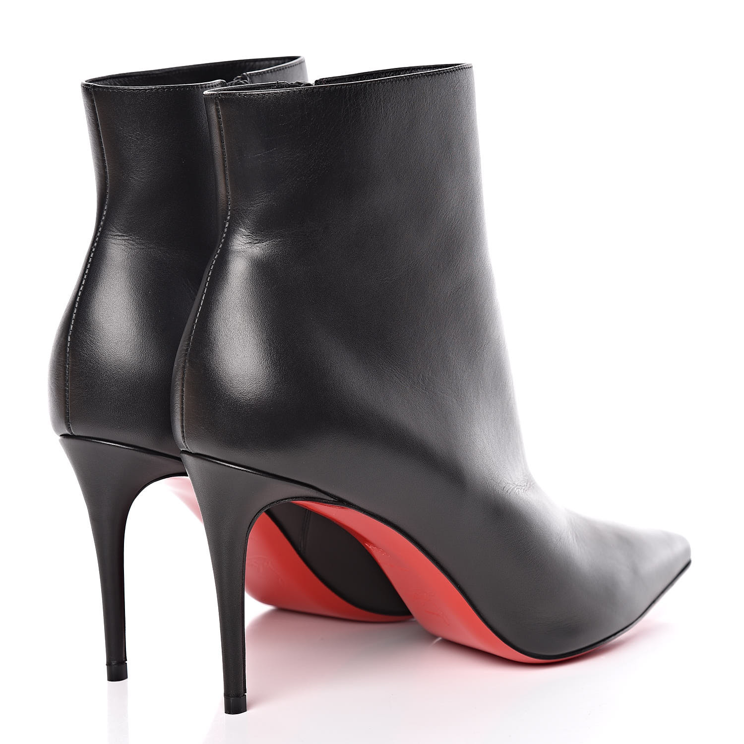 CHRISTIAN LOUBOUTIN Calfskin So Kate Booty 85 Ankle Boots 38.5 Black ...