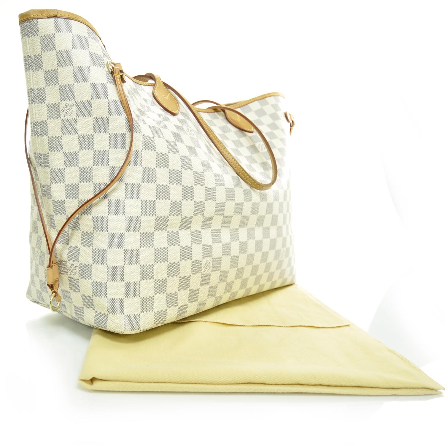 lv damier azur neverfull gm