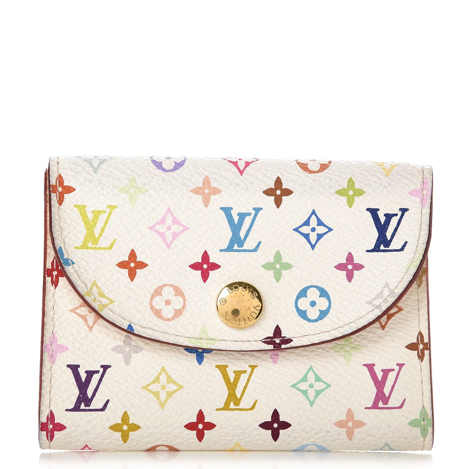 louis vuitton white bag with colored letters price