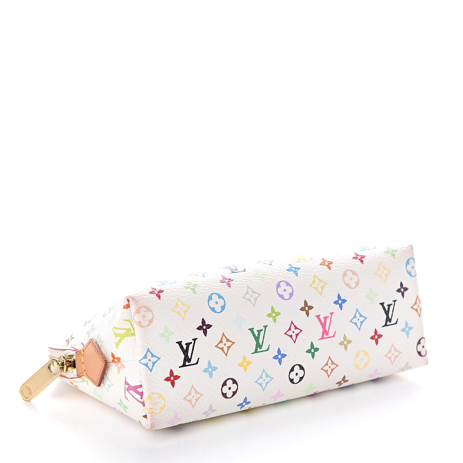 lv multicolor cosmetic pouch