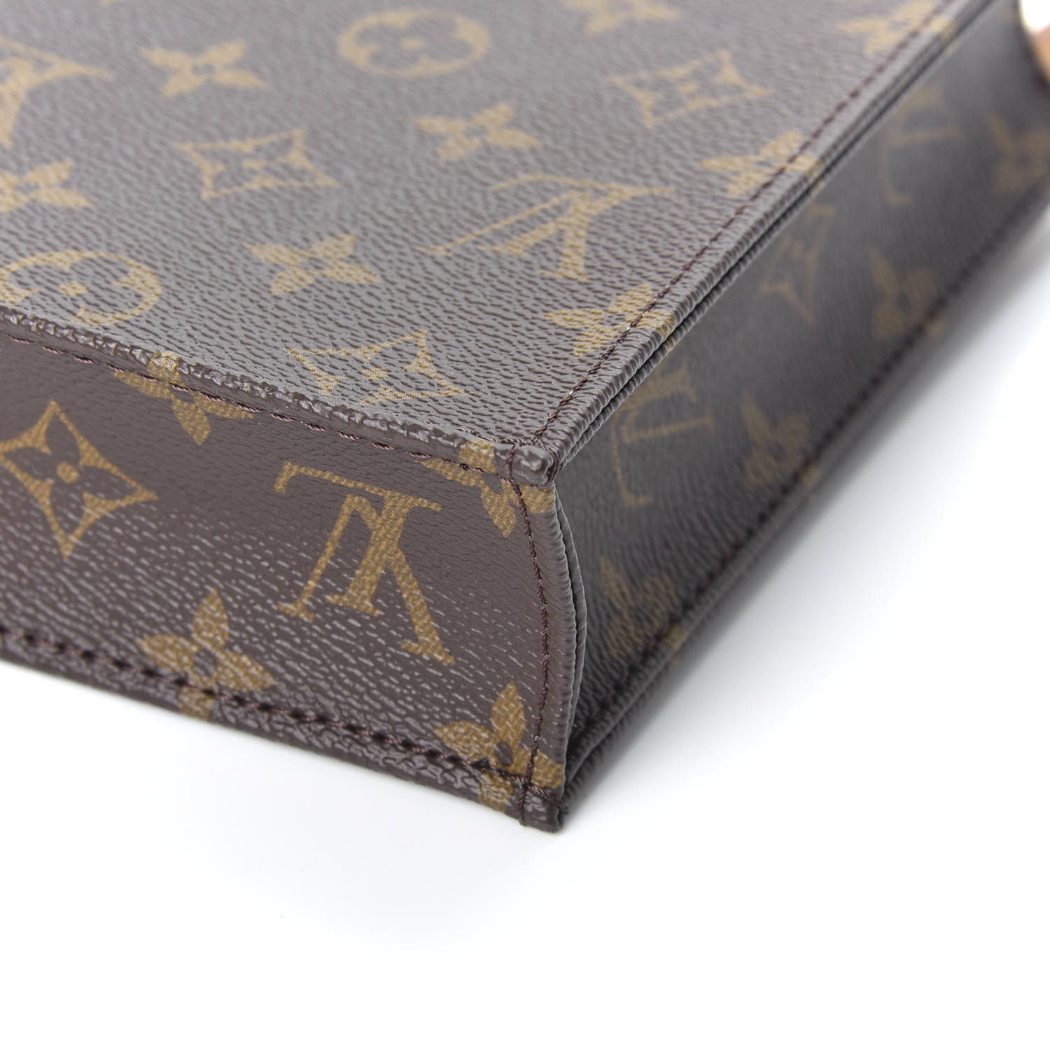 louis vuitton monogram petit ensacar plat