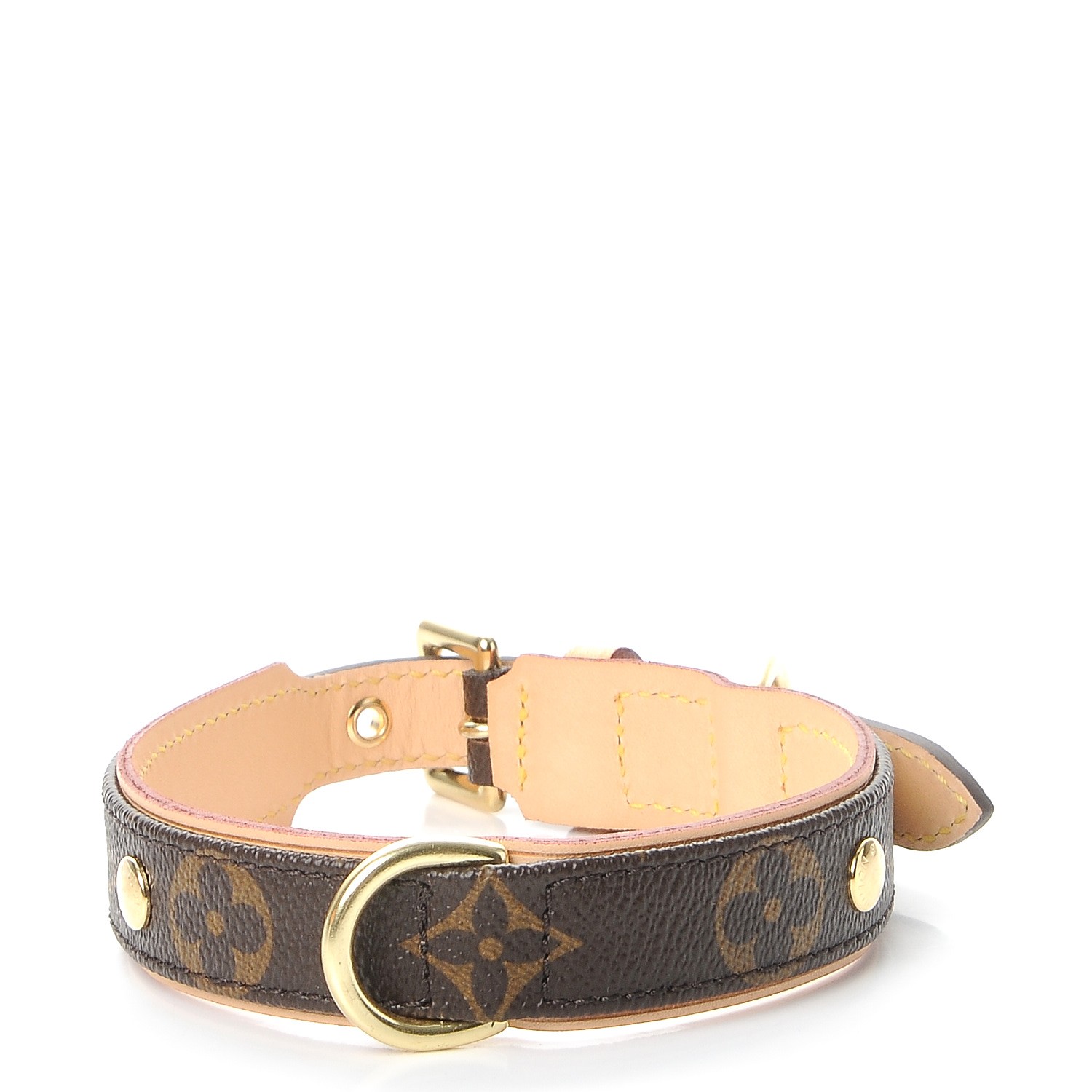 Louis Vuitton LV Baxter collar enw Brown Leather ref.221321 - Joli