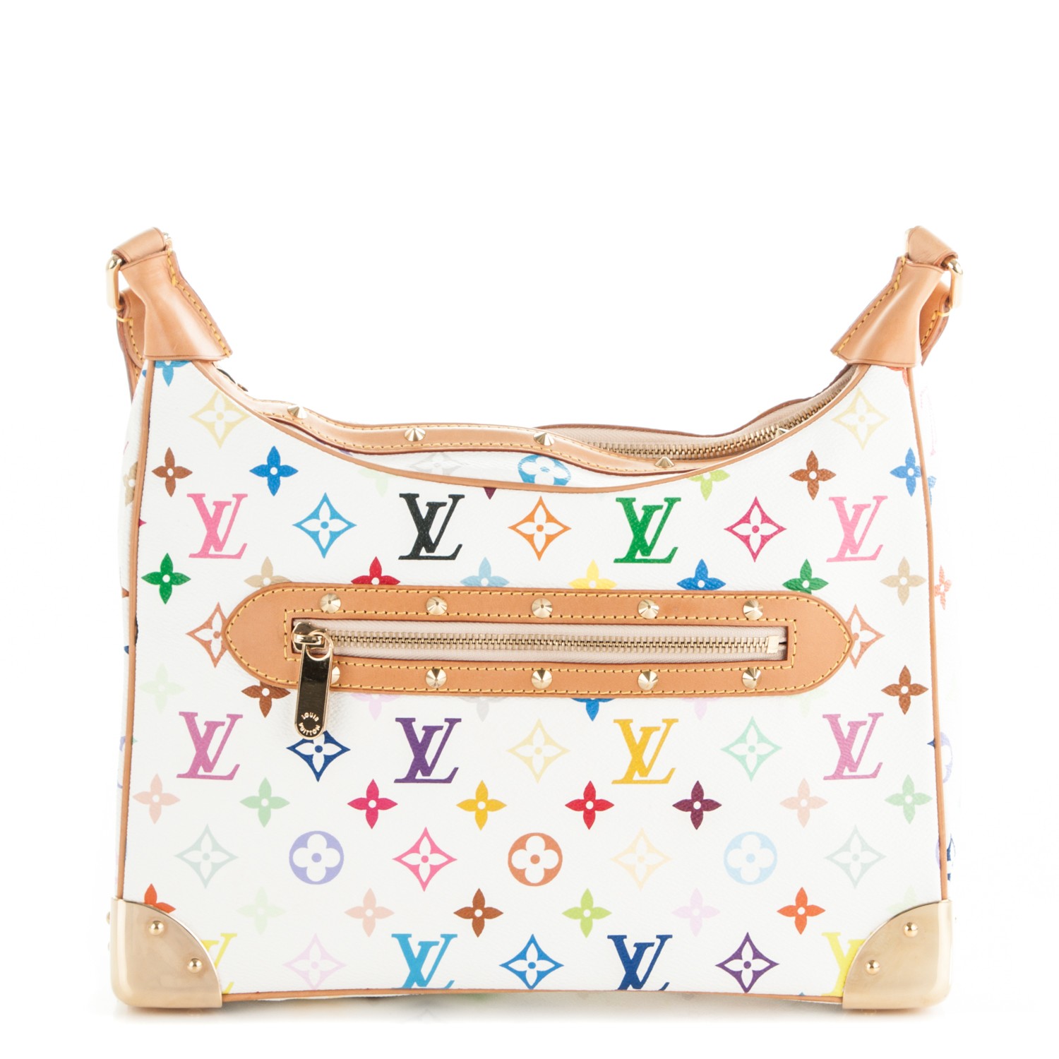 louis vuitton handbags white multicolor