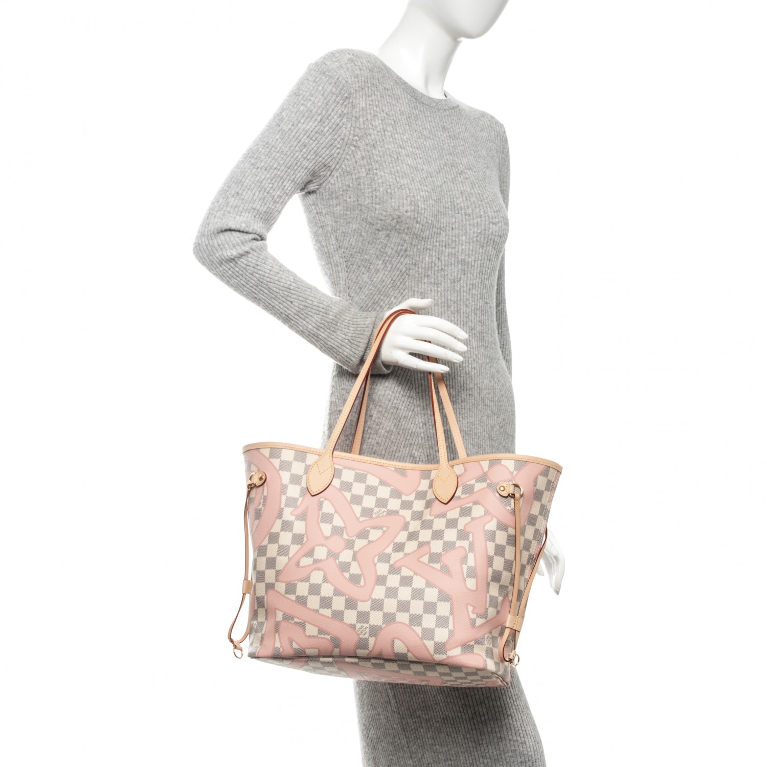 Louis Vuitton 2017 pre-owned Damier Azur Tahitienne Neverfull MM Tote Bag -  Farfetch