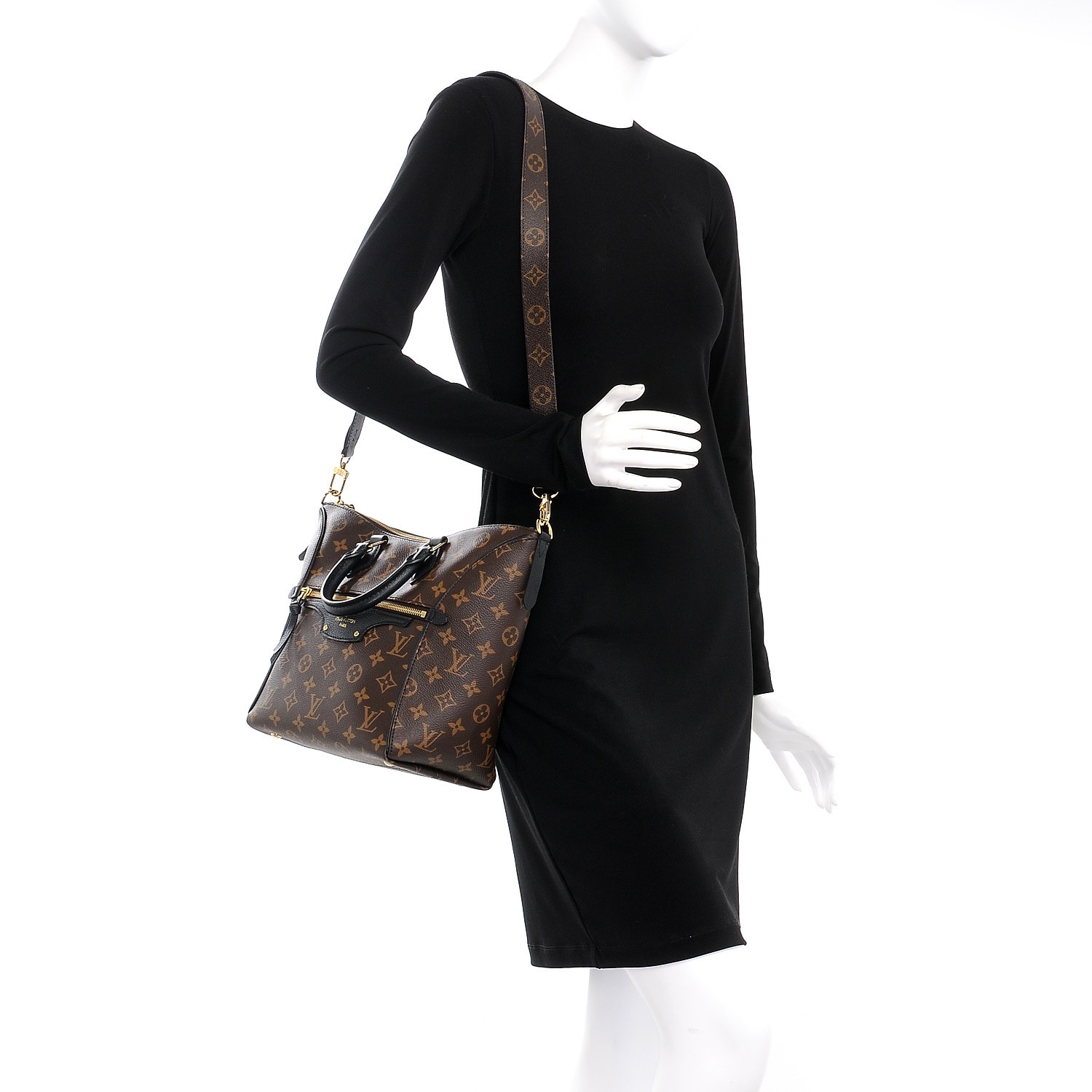 Louis Vuitton Ardoise Taiga Leather Anton Pochette Bag at 1stDibs