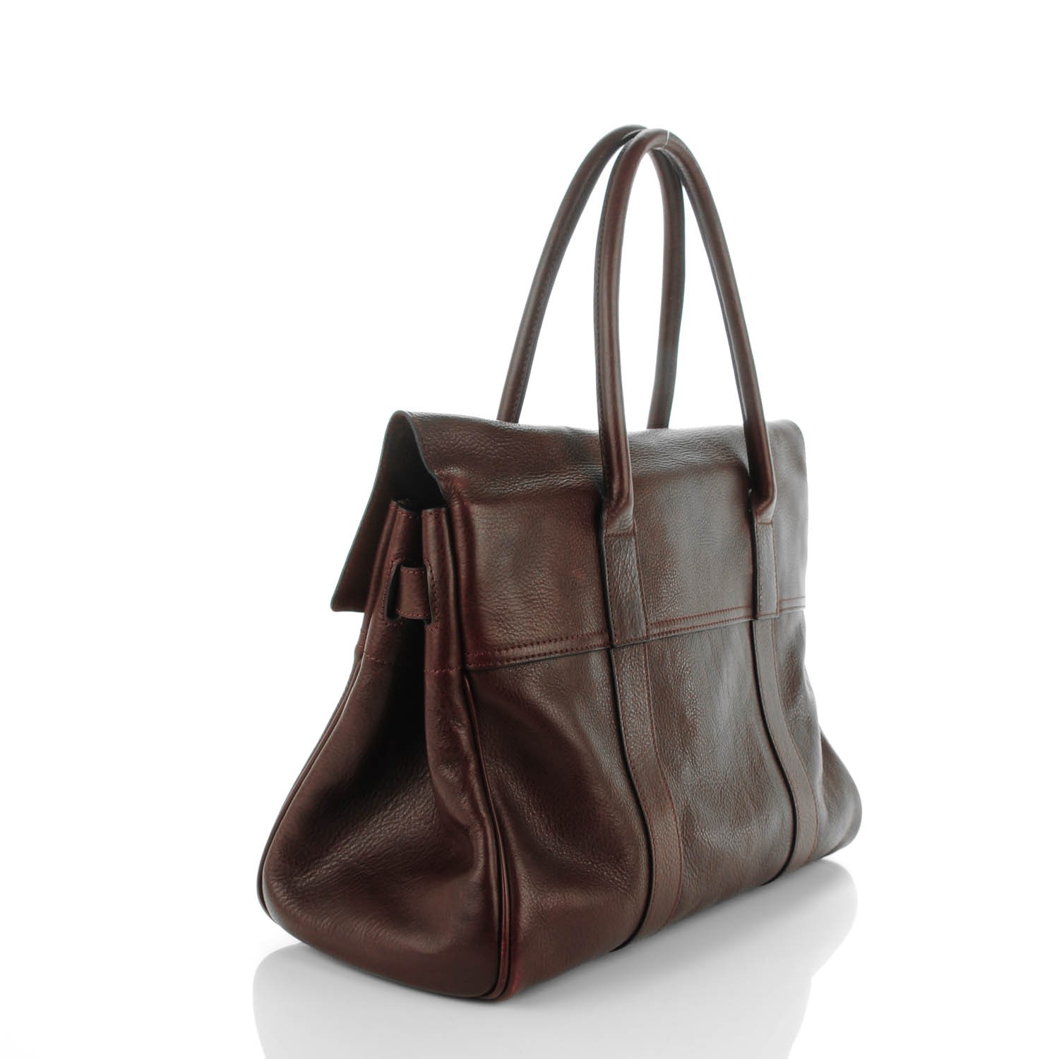 MULBERRY Natural Leather Bayswater Oxblood 211933