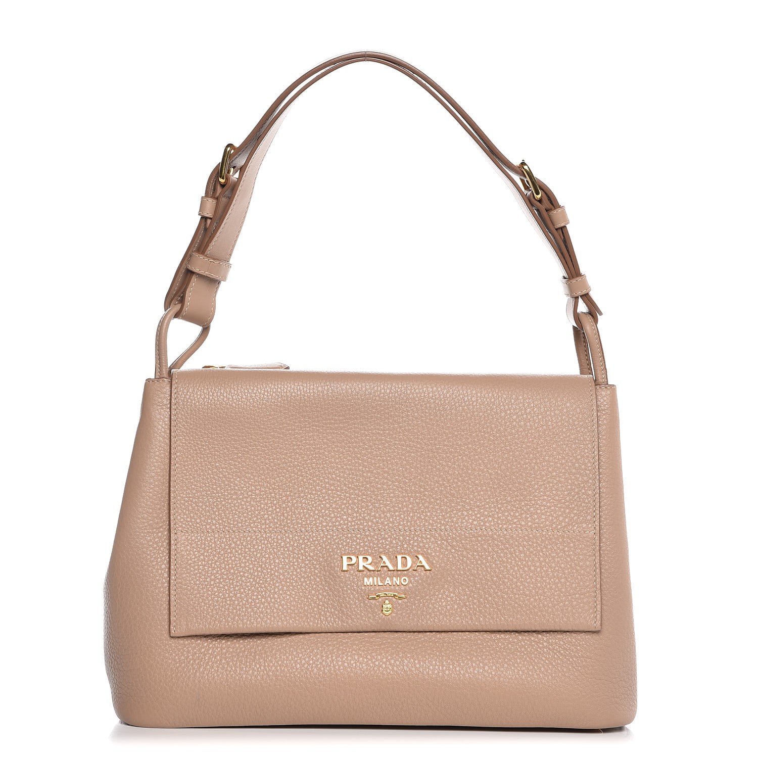 prada flap shoulder bag