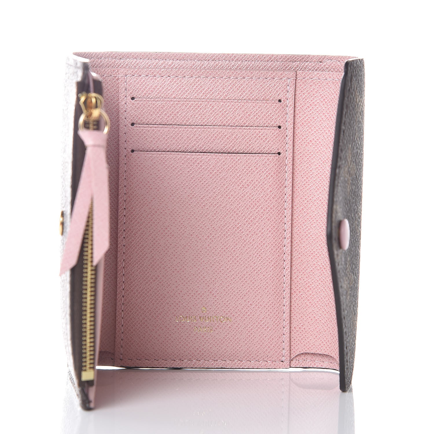 victorine wallet pink