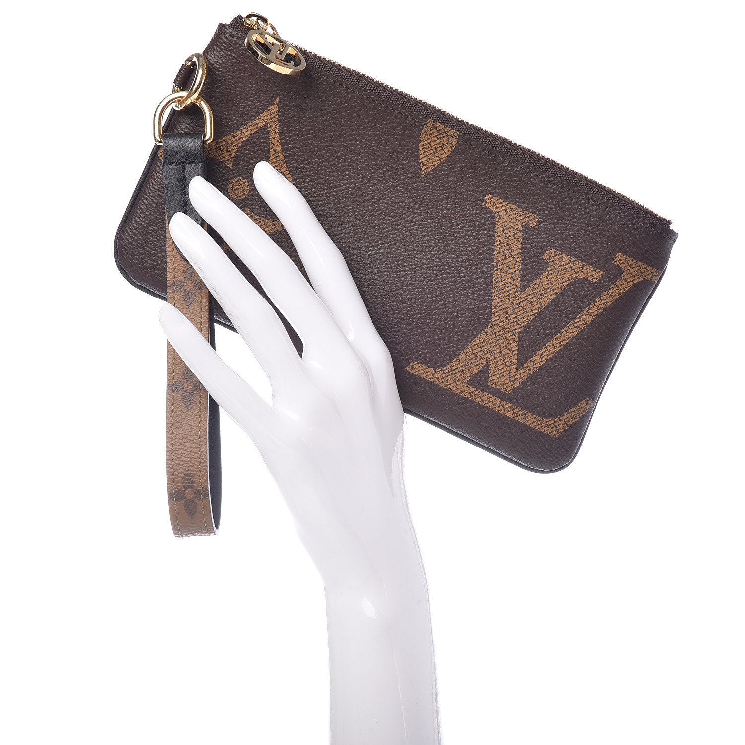 LOUIS VUITTON Reverse Monogram Giant Trio Pouch 490323