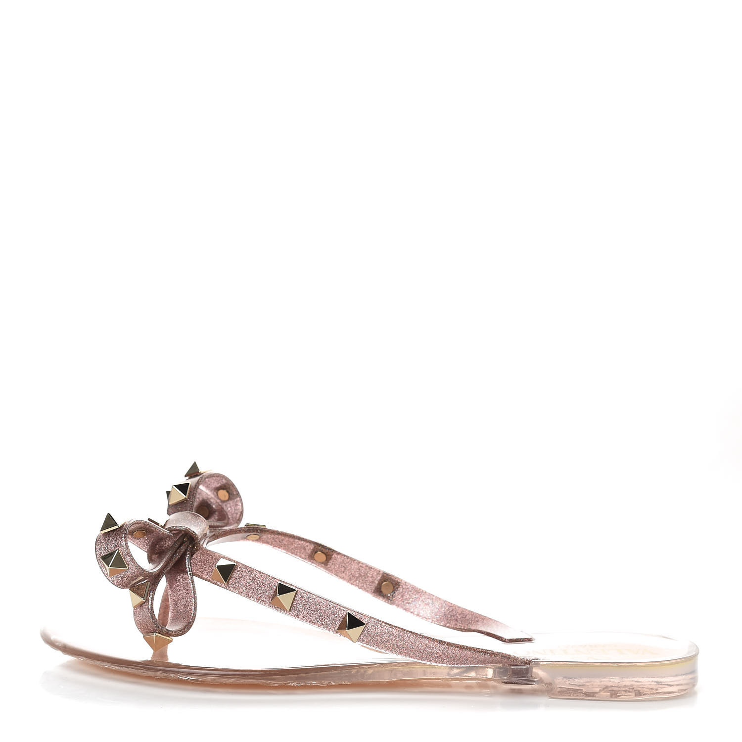 jelly bow rockstud thong