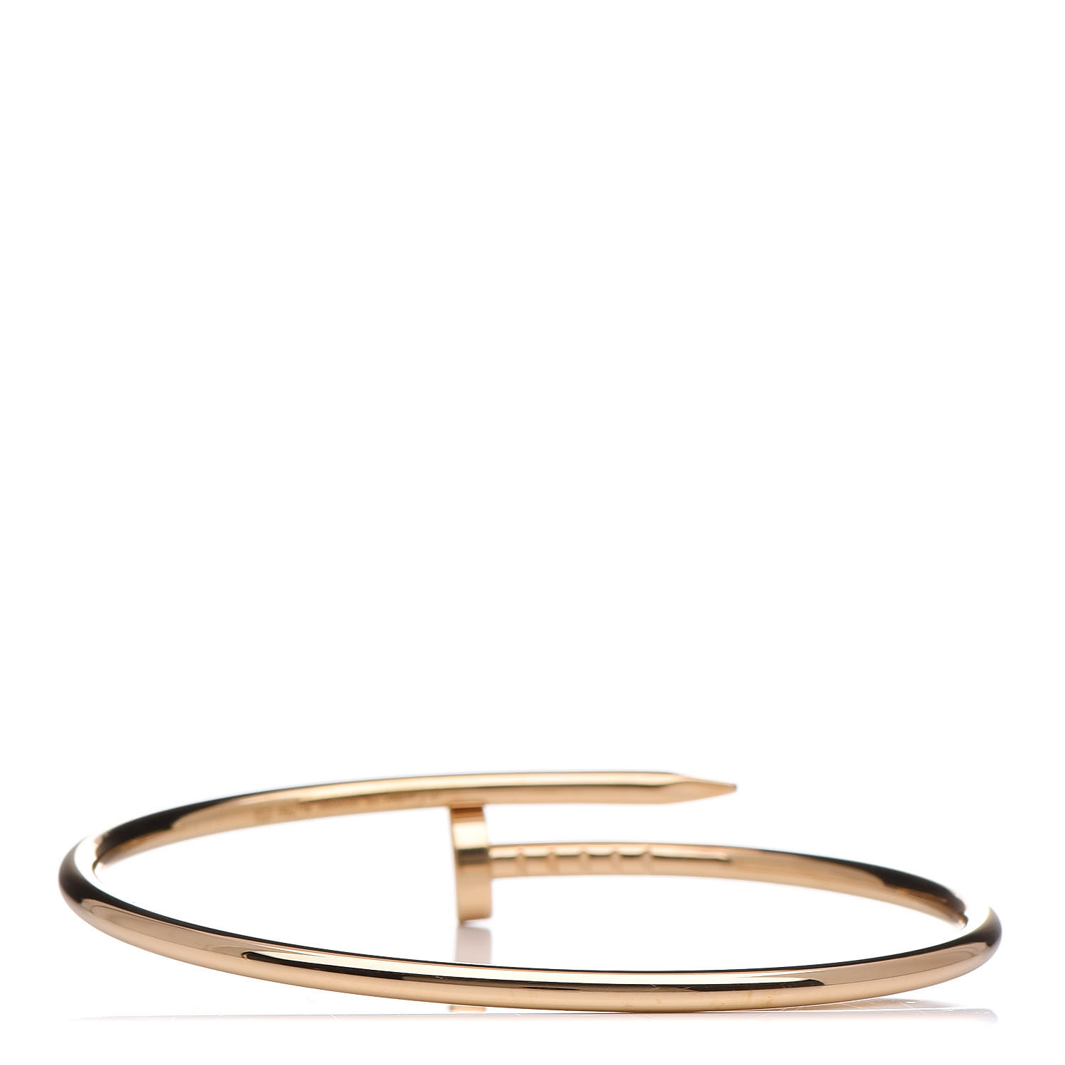 CARTIER 18K Yellow Gold Small Juste Un Clou Bracelet 15 401129