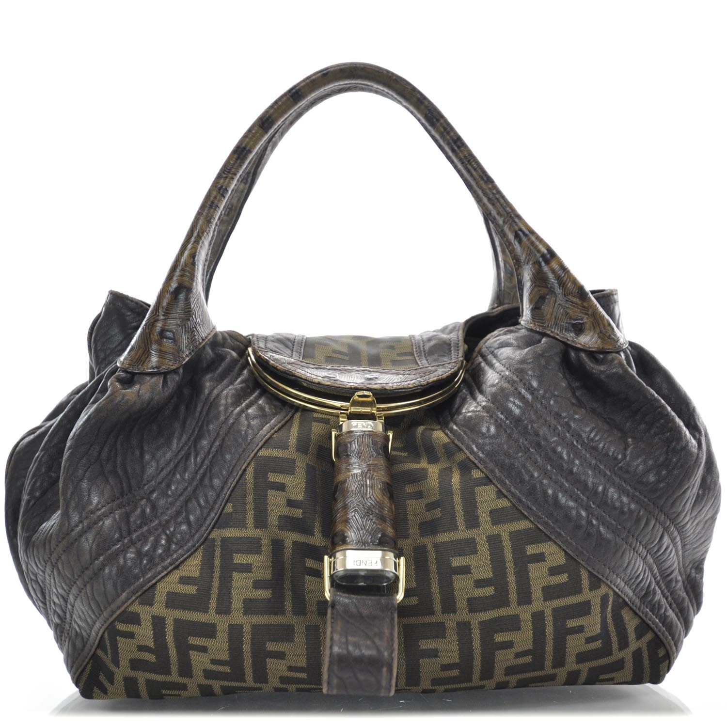 FENDI Zucca Tortuga Spy Bag 34447