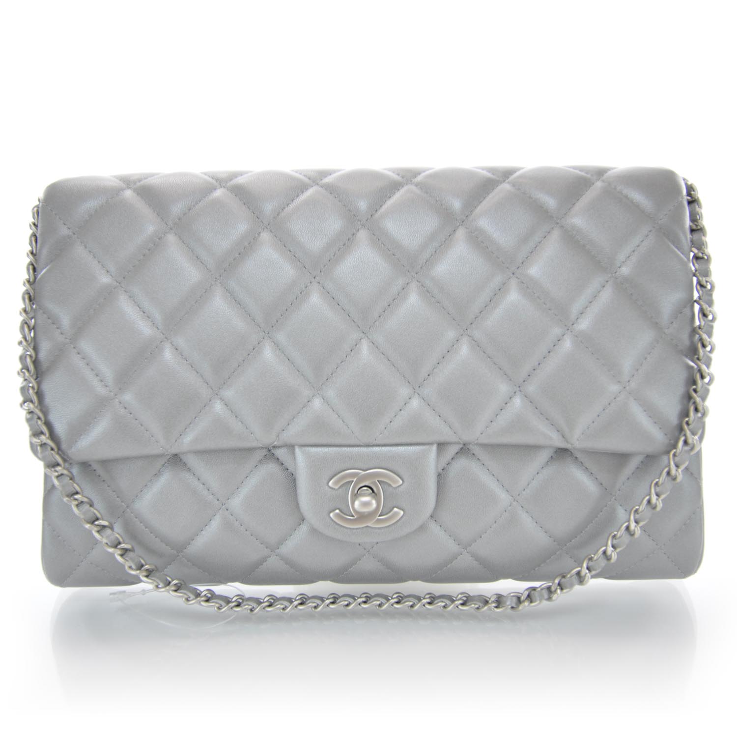 chanel bag quilted lambskin