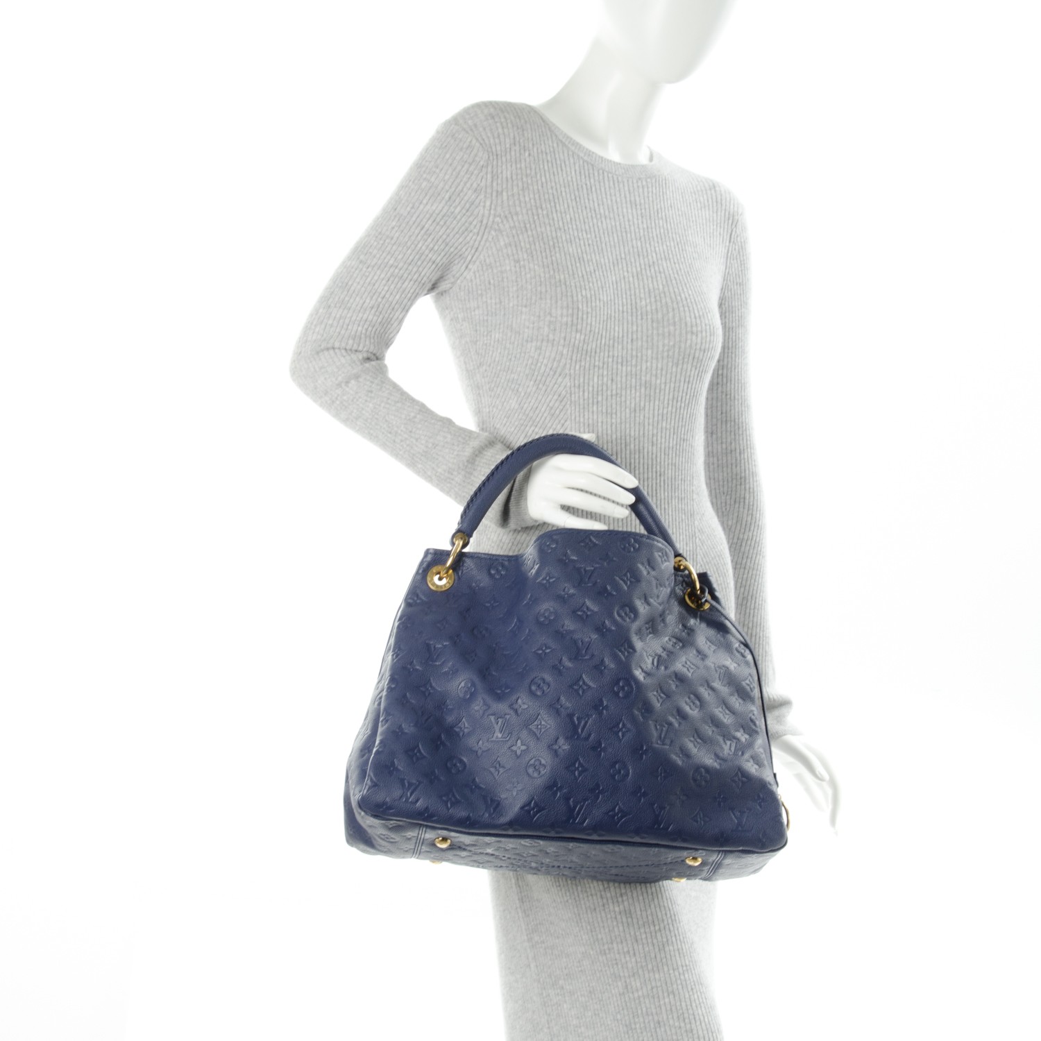 louis vuitton artsy navy blue