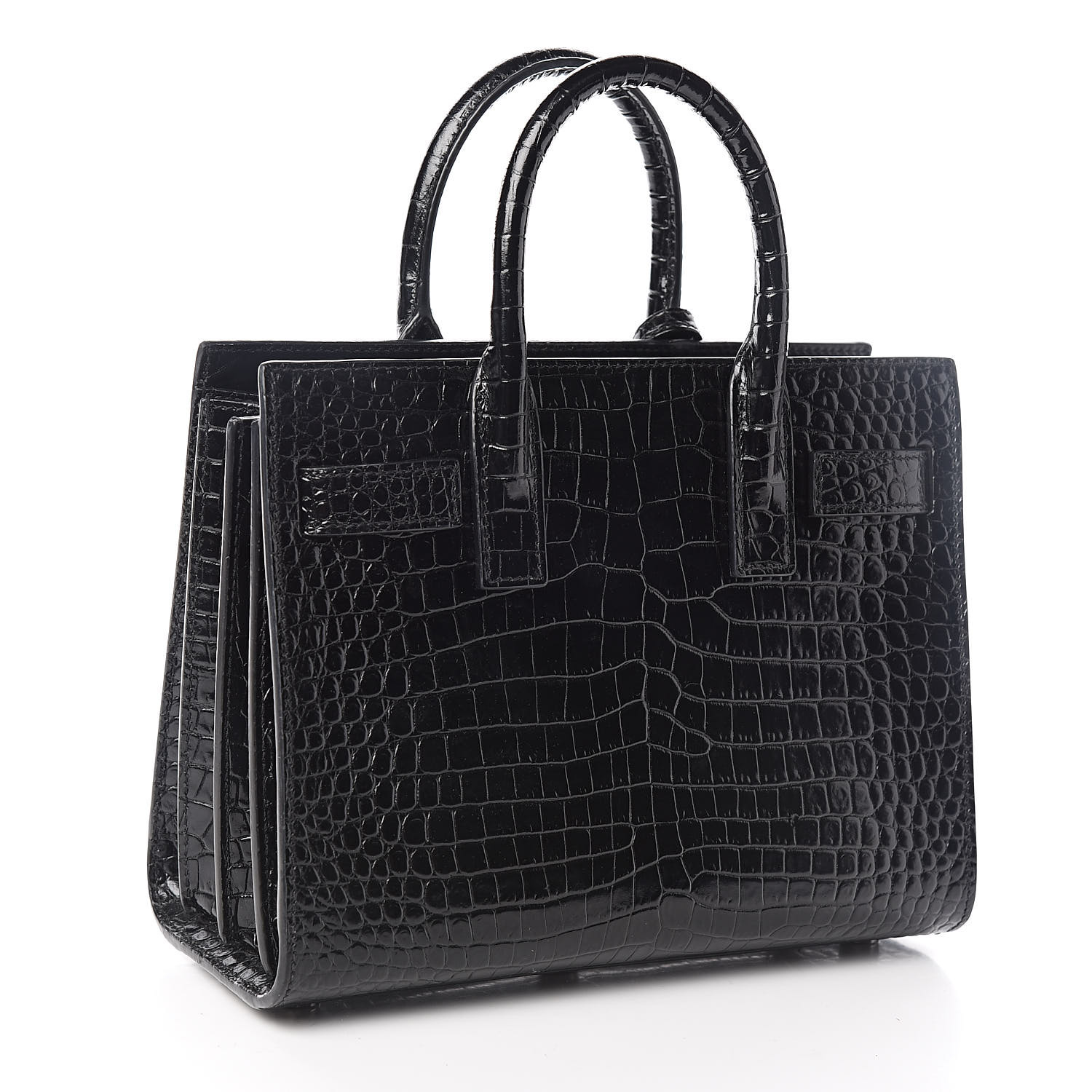 saint laurent sac de jour crocodile