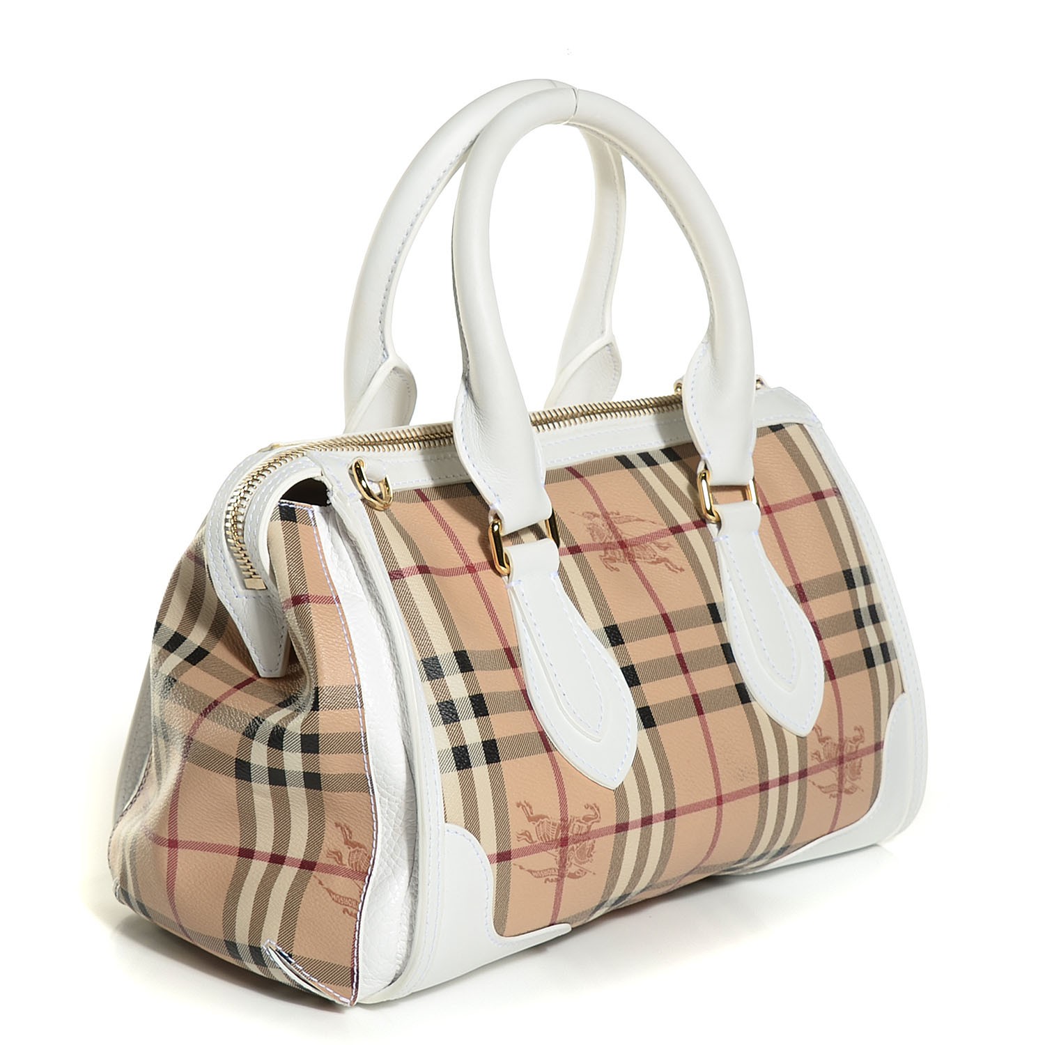 burberry haymarket small gladstone tote