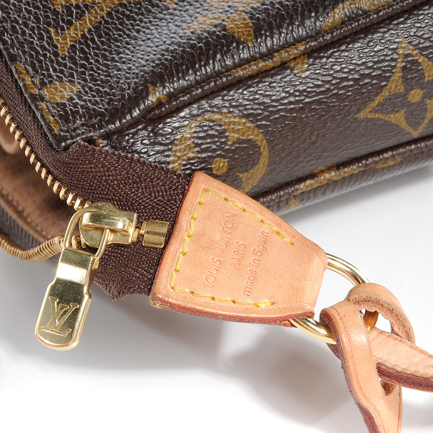 LOUIS VUITTON Monogram Pochette Accessories NM 614204