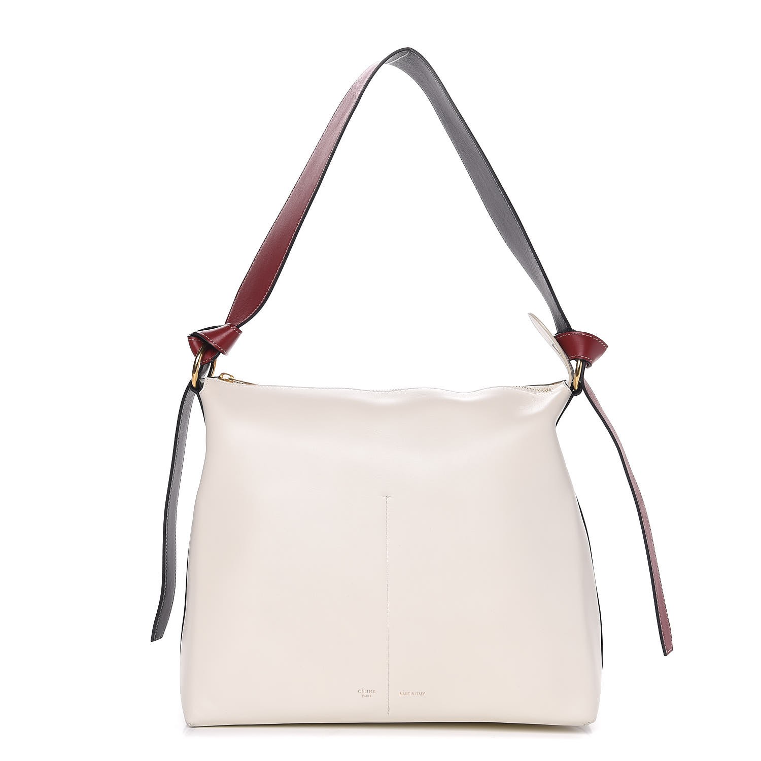 celine zipped twisted cabas