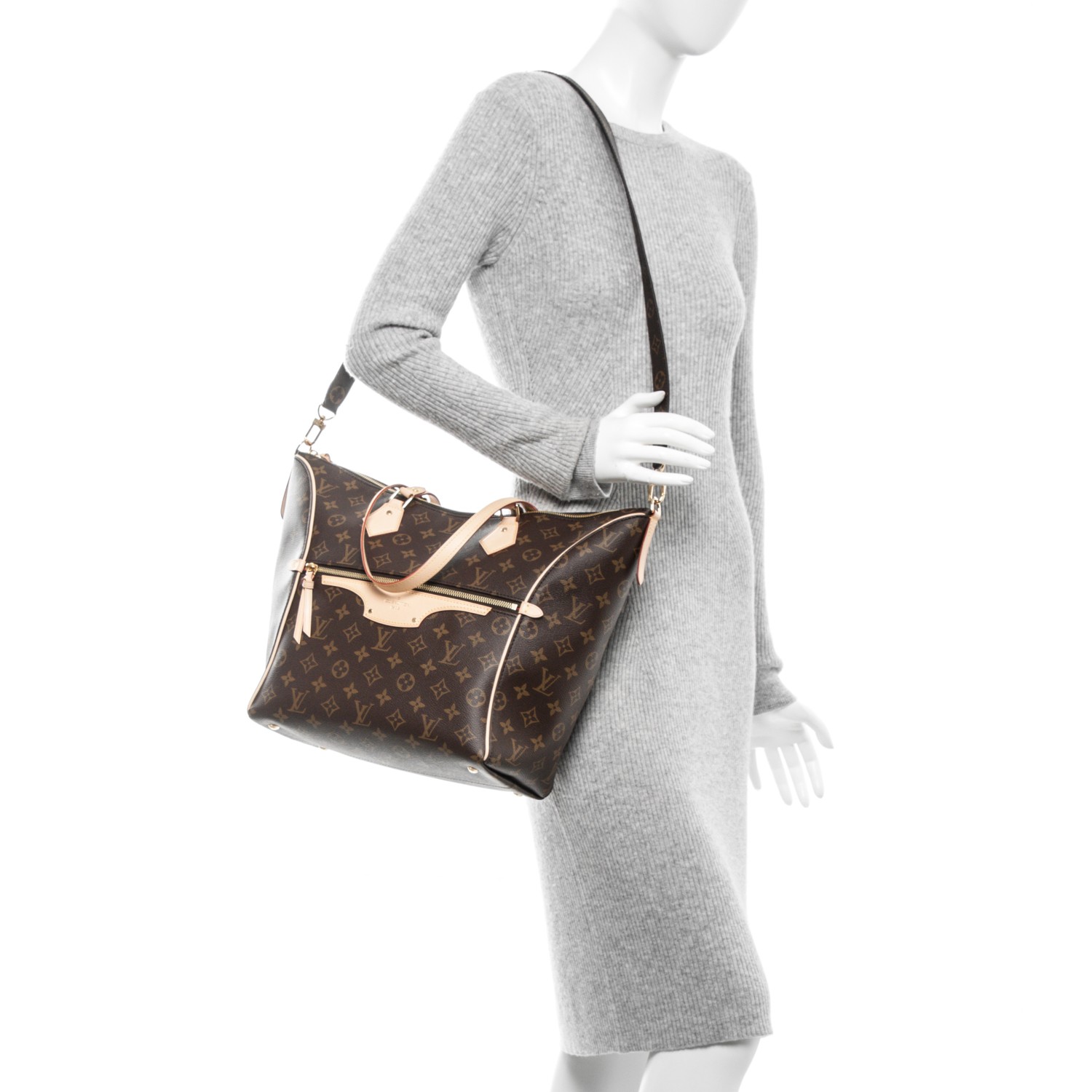 Louis Vuitton Tournelle Monogram mm Hand Shoulder Tote Bag M44023