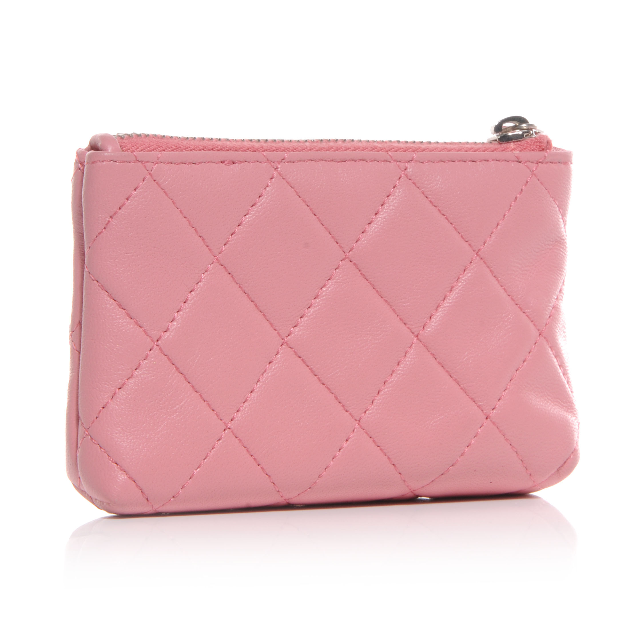 pink key pouch