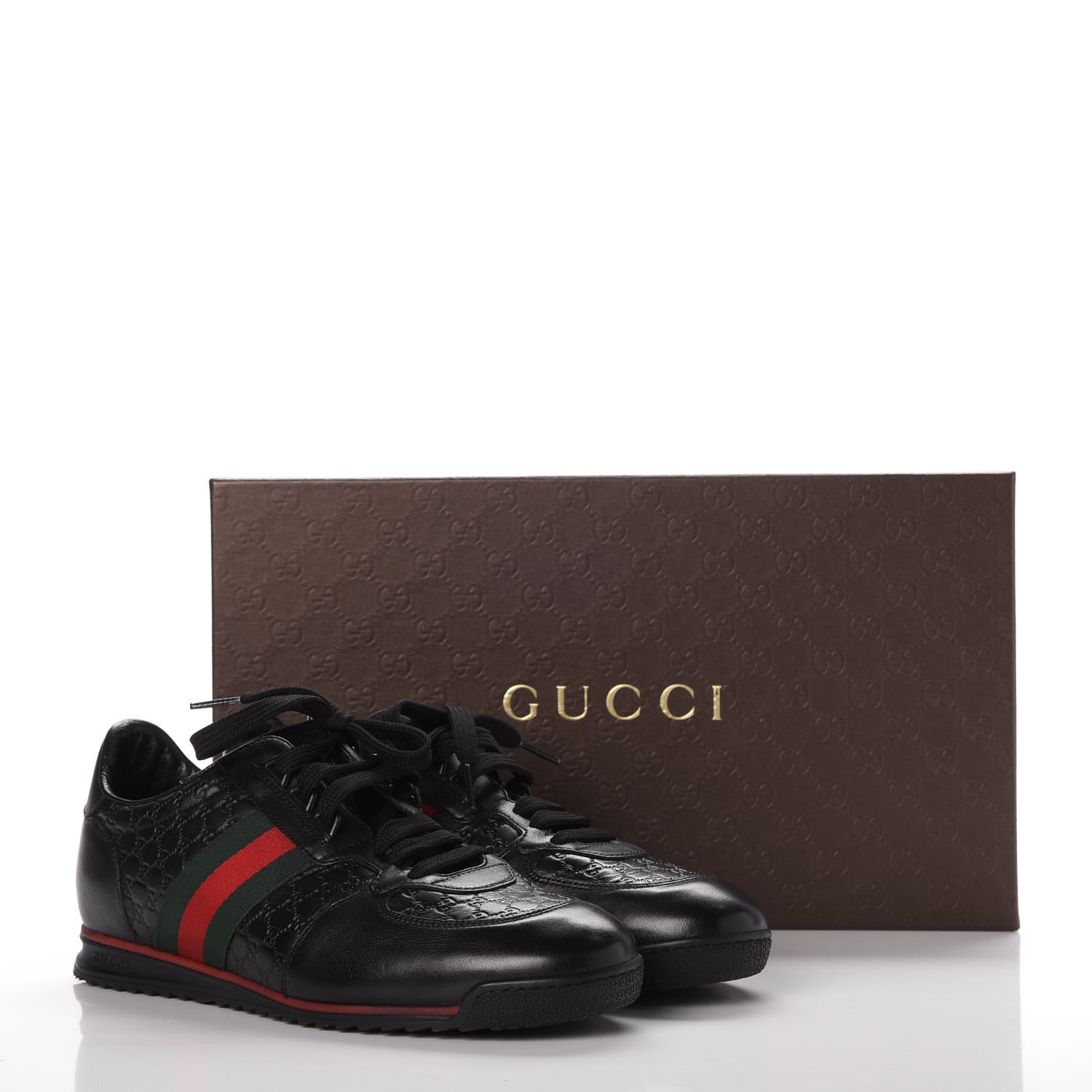 black gucci sneakers mens