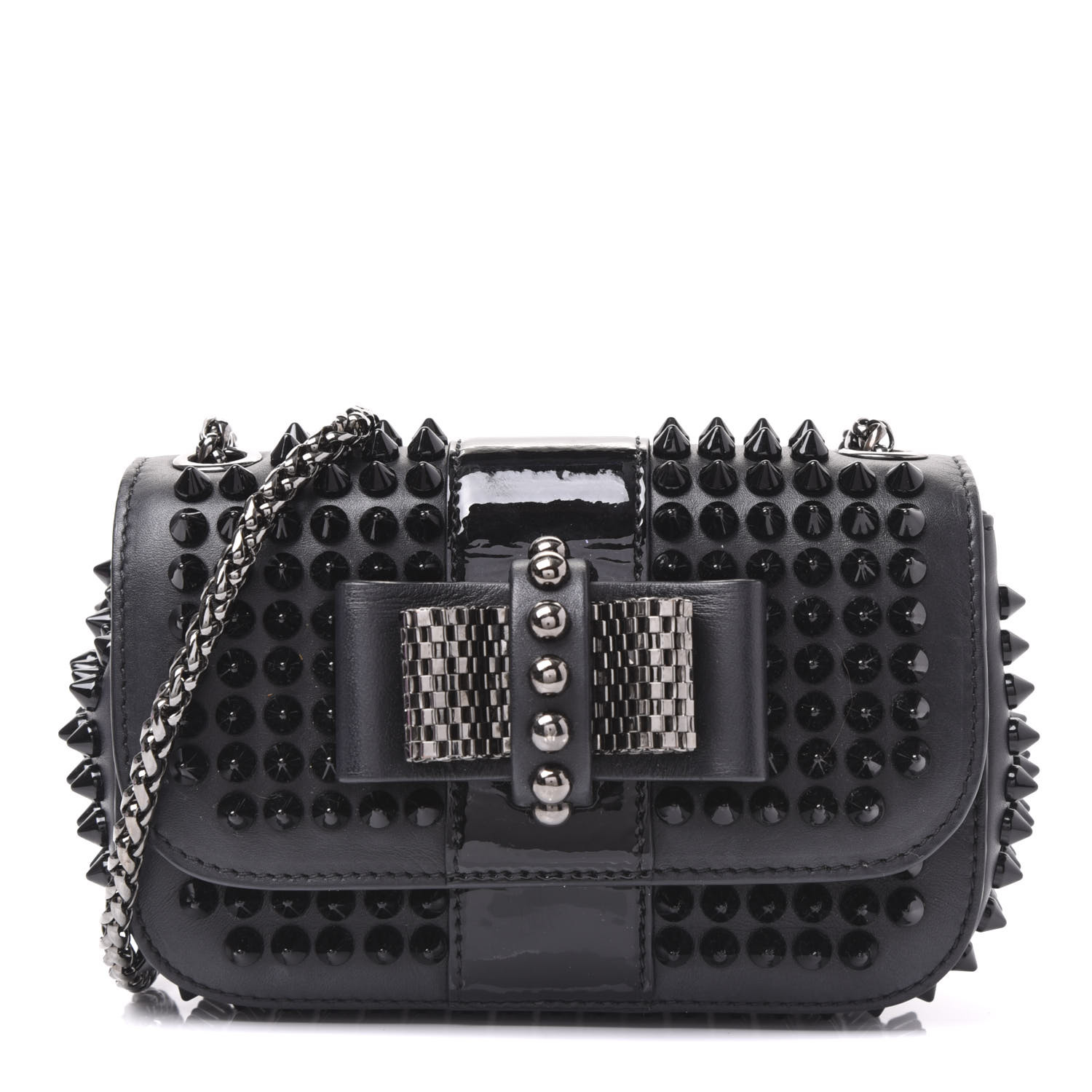 christian louboutin spike bag