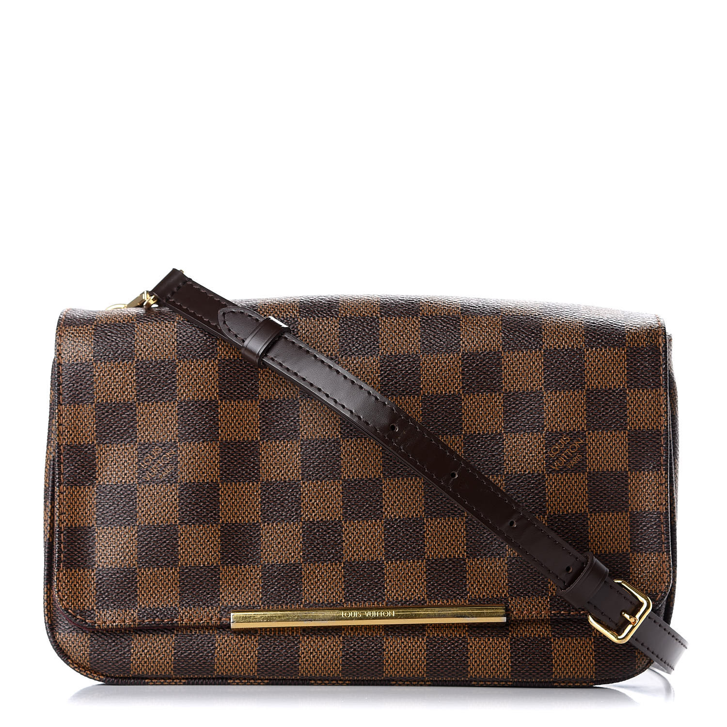 louis vuitton checkered shoulder bag