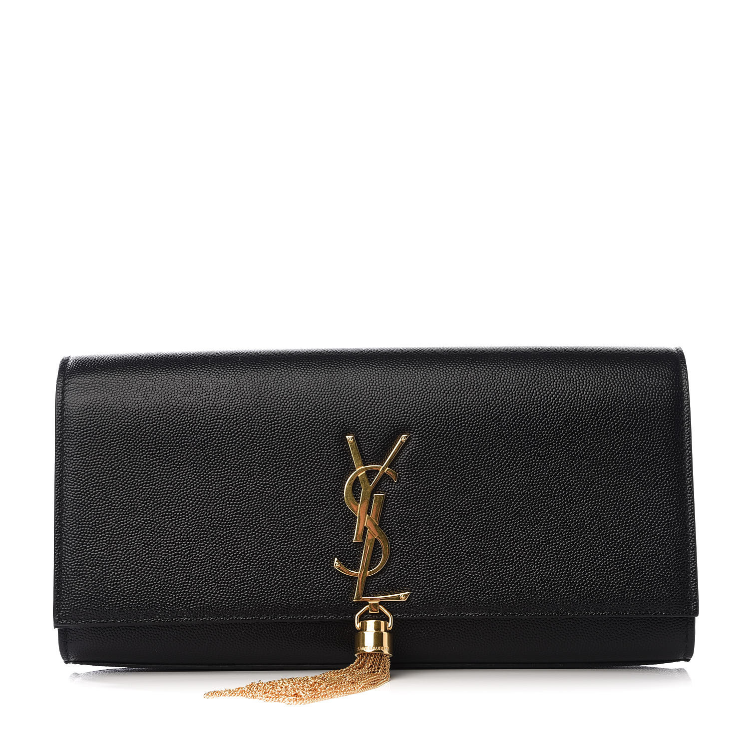 ysl tassel clutch