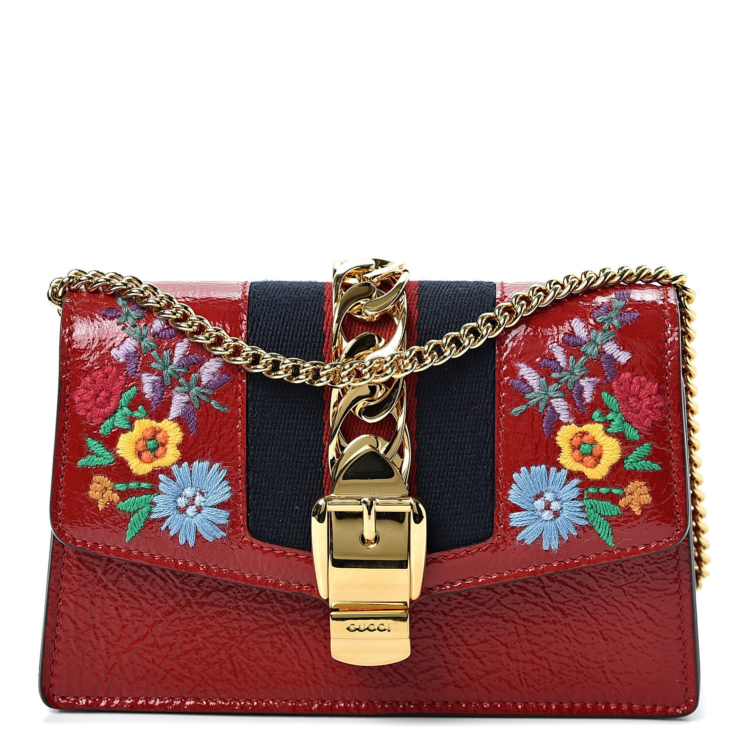 sylvie embroidered mini bag