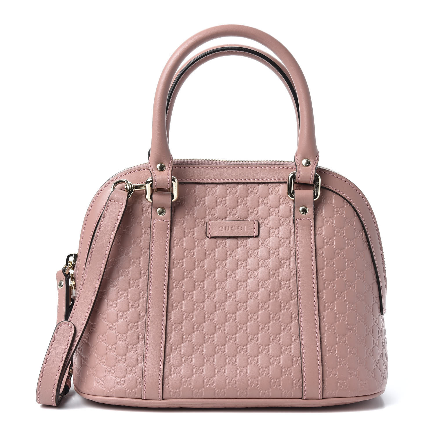 GUCCI Microguccissima Mini Dome Bag Soft Pink 572241 | FASHIONPHILE